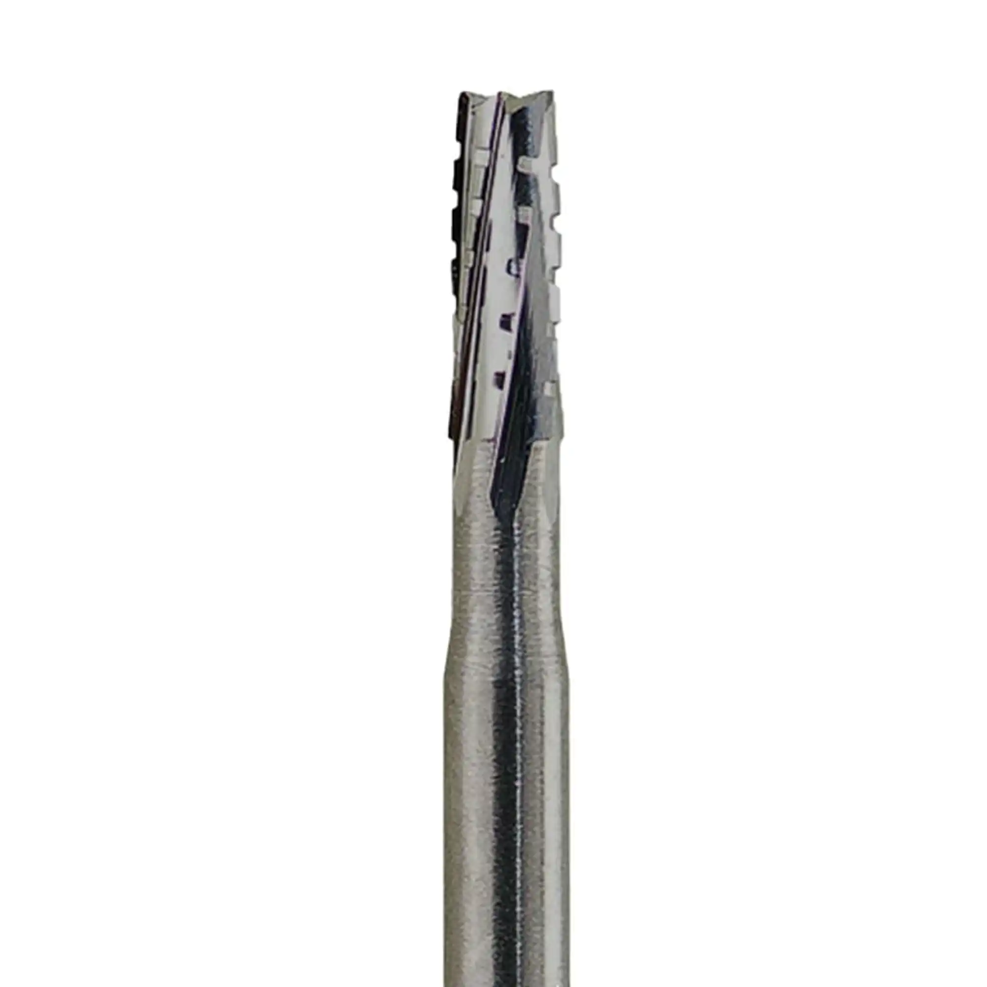 Microcopy NeoBurr #702 Taper Fissure Crosscut Carbide Bur, FG, 1.6 mm Diameter, 50/Pk