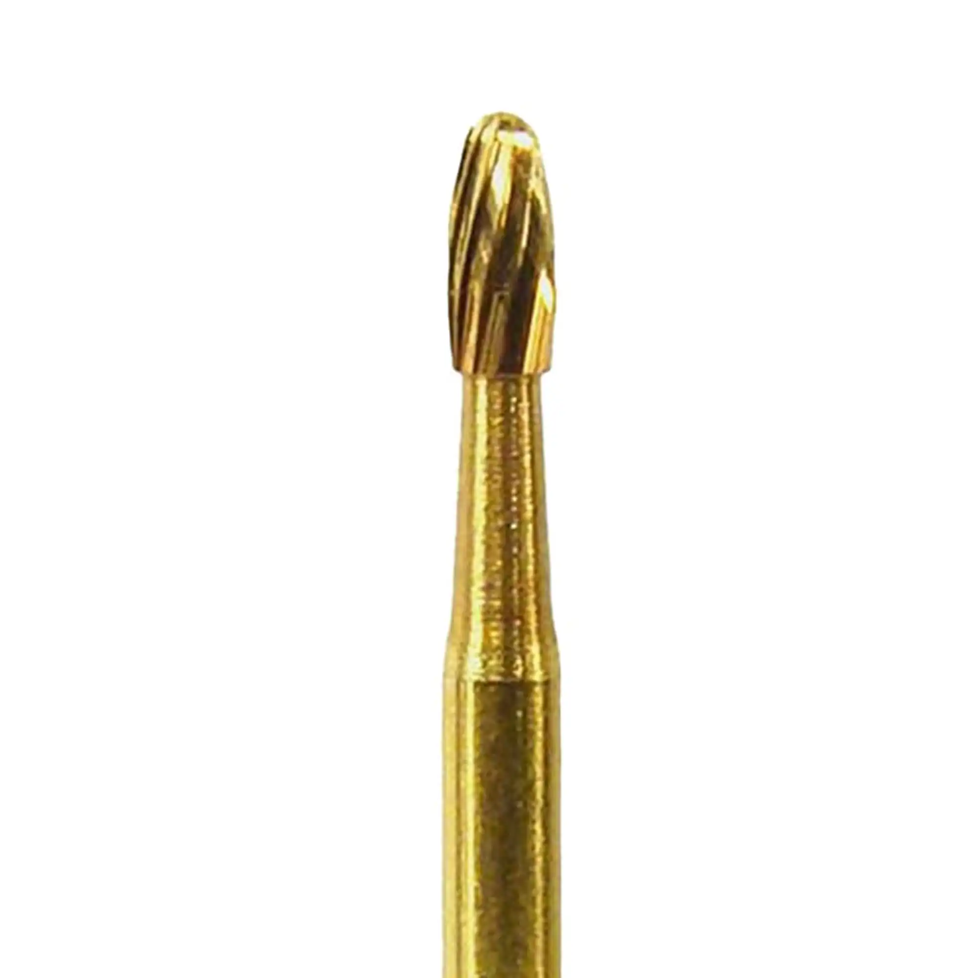 Microcopy NeoBurr #7404 Trimming & Finishing Bur, 12-Blade Egg Shape, FG, 1.4mm Diameter, 25/Bx
