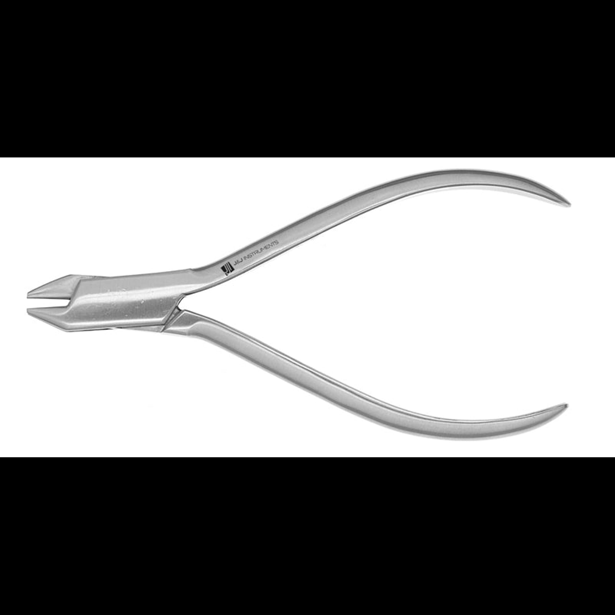 J&J Instruments #200 Clasp Adjusting Pliers, 3-Prong, Straight Tips, Stainless Steel, 1 Each