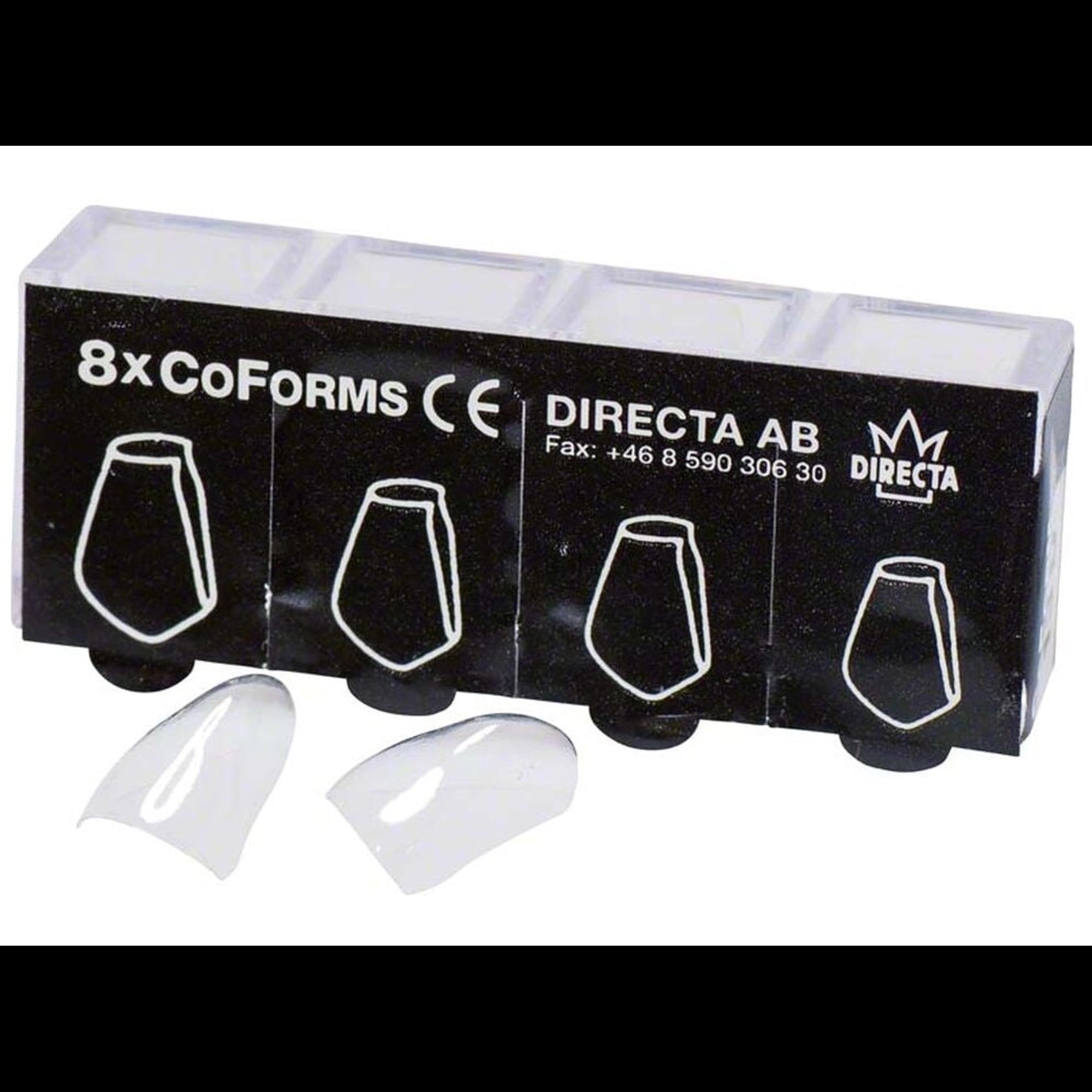 Directa CoForm 22 Distal Pre-Contoured Dental Matrix, Transparent, 50/Pk