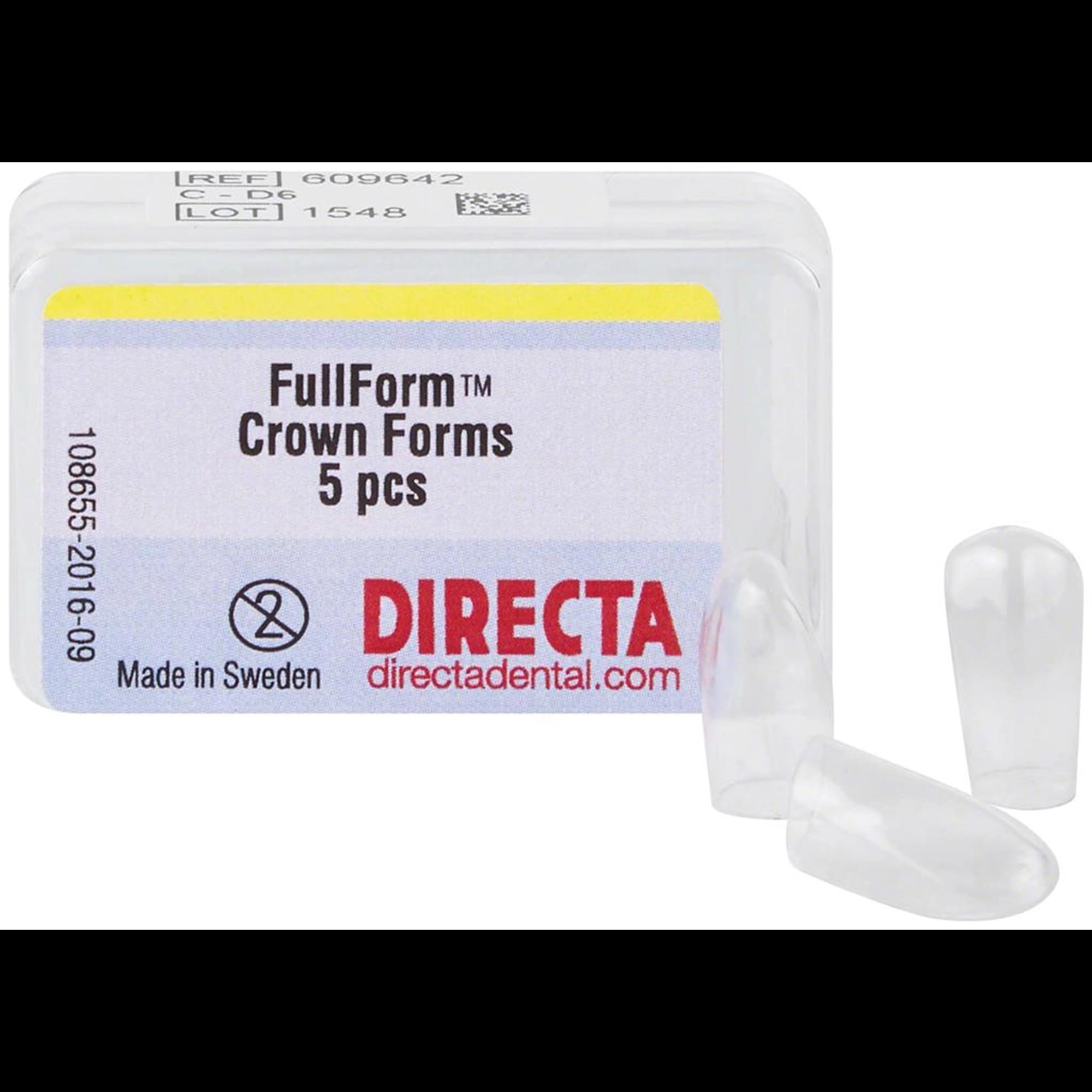 Directa FullForm D-6 (C System) Dental Matrix, Transparent, 50/Pk