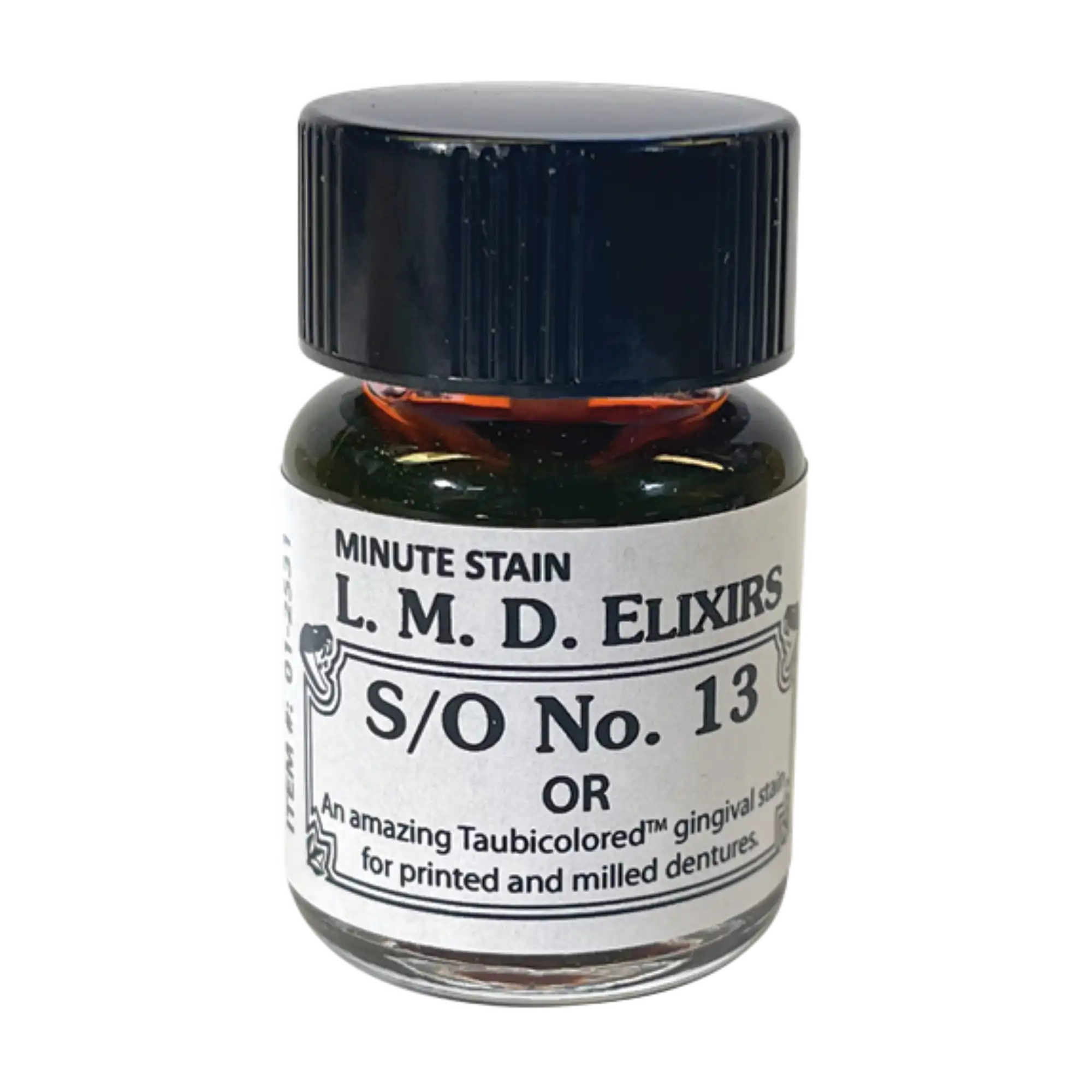 Taub L.M.D. Elixirs S/O No.13-OR, Orange Gingival Stain, 6mL Bottle