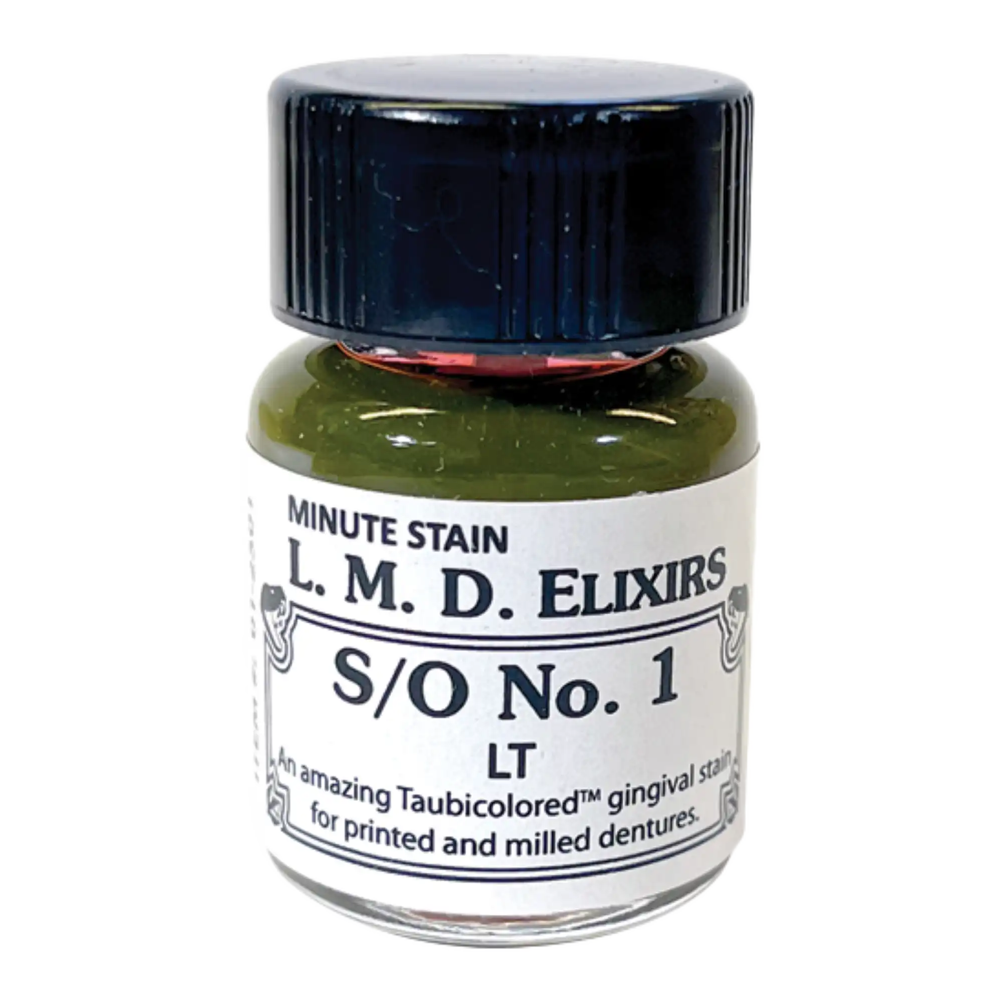 Taub L.M.D. Elixirs S/O No.1 Light Pink Gingival Stain, 6mL Bottle