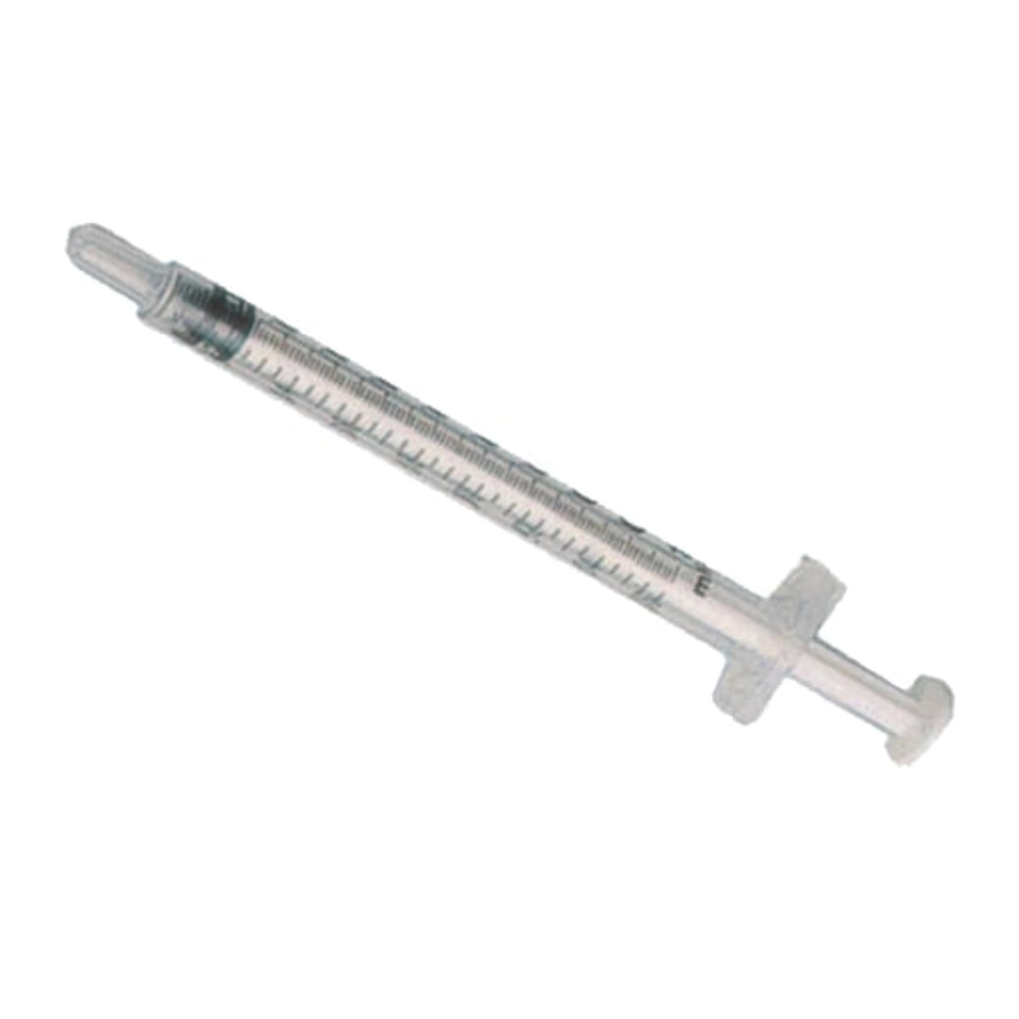 Exel Excel 1cc Tuberculin Syringe Only, Luer Slip with Cap, Sterile, 100/Bx, 26048