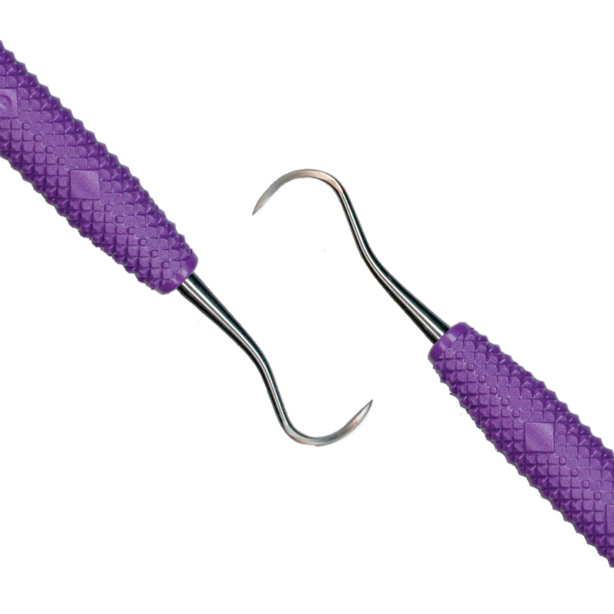 PDT Cruise Line H6/7 Double-Ended Sickle Scaler, Passionate Purple, 6-1/2" Long, R110