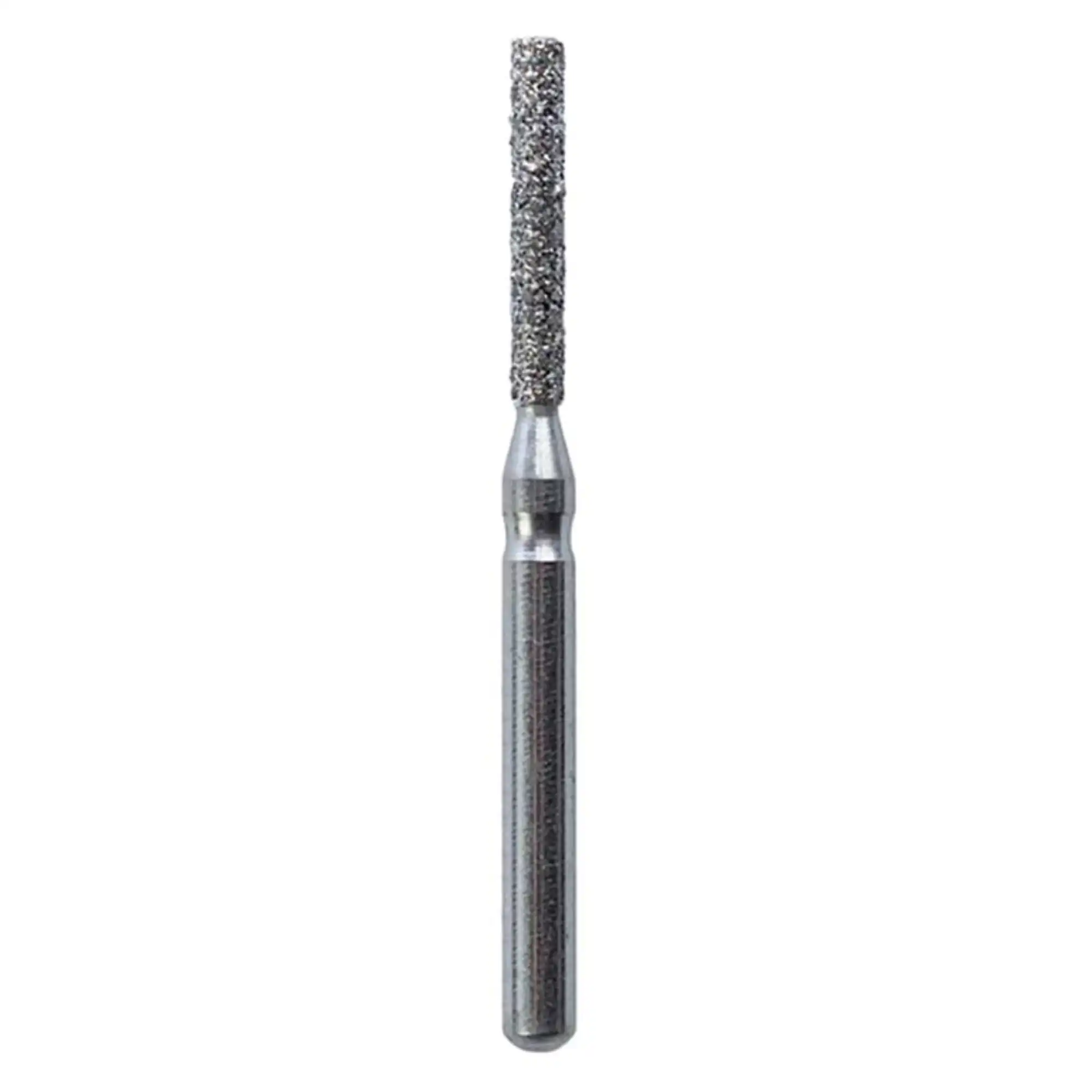 Mydent (Defend) Diamonds Flat End Cylinder FG Bur, Medium Grit, 1.2mm, 837-012M, 5/Pk