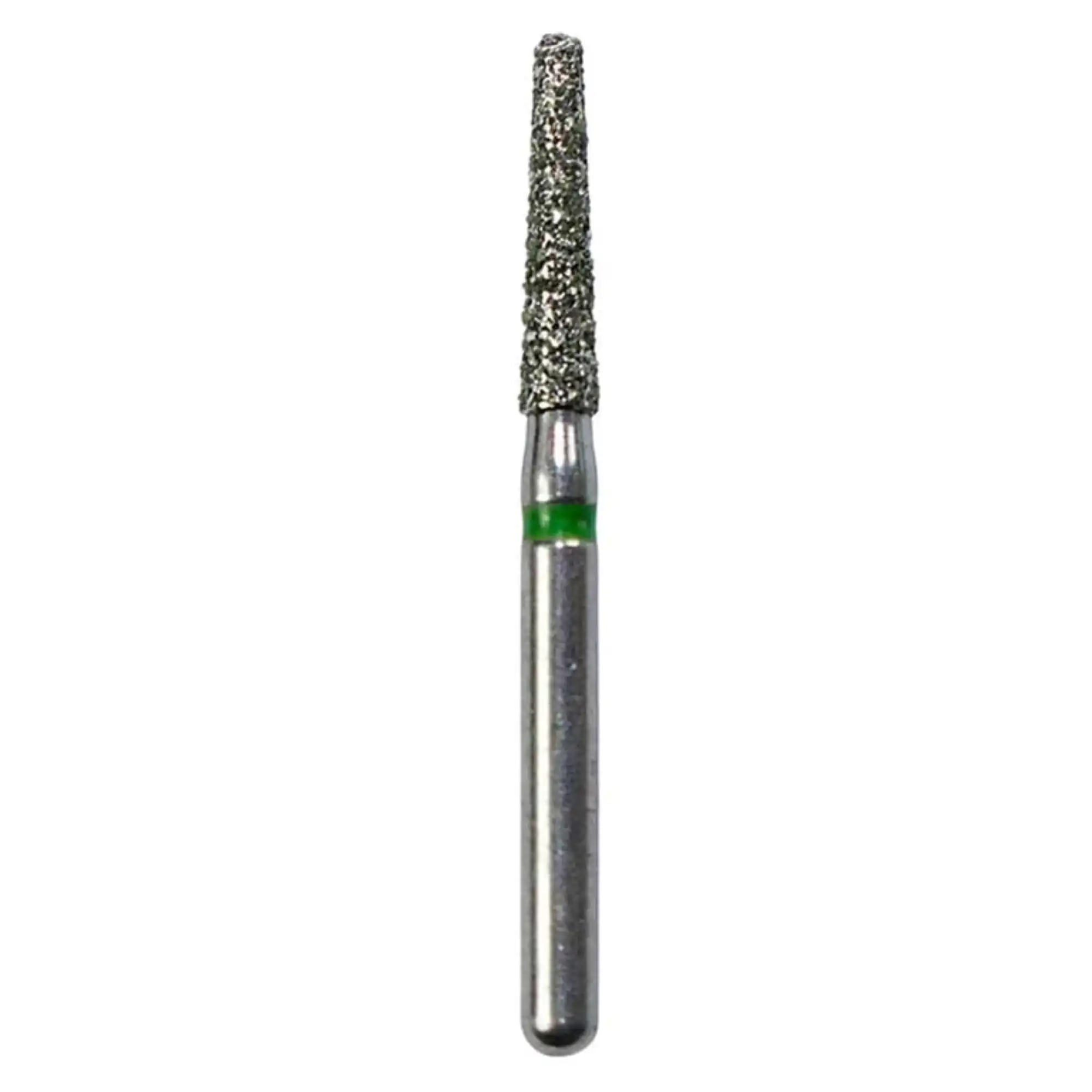 Defend FG #856.016 Coarse Round End Taper Diamond Bur, 5/Pk