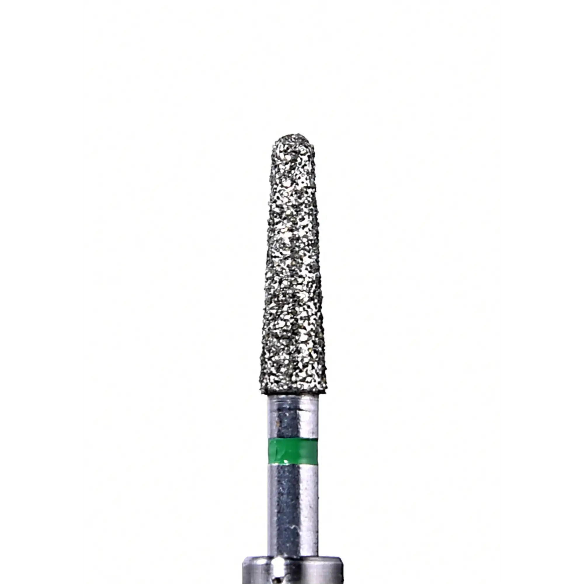 Defend FG #856.018 Coarse Round End Taper Diamond Bur, 5/Pk