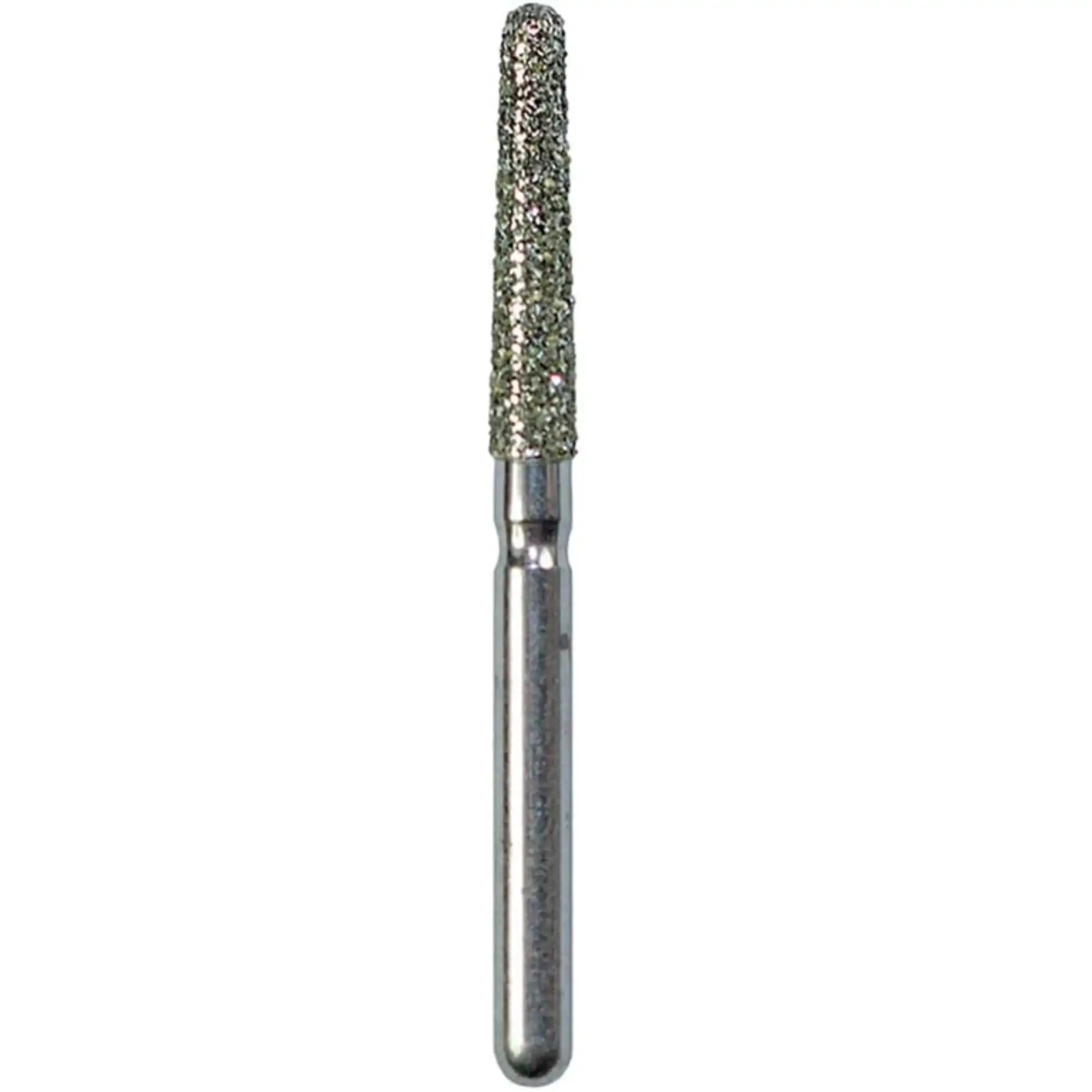Mydent (Defend) Diamonds Round End Taper FG Bur, Medium Grit, 1.8mm, #856-018M, 5/Pk