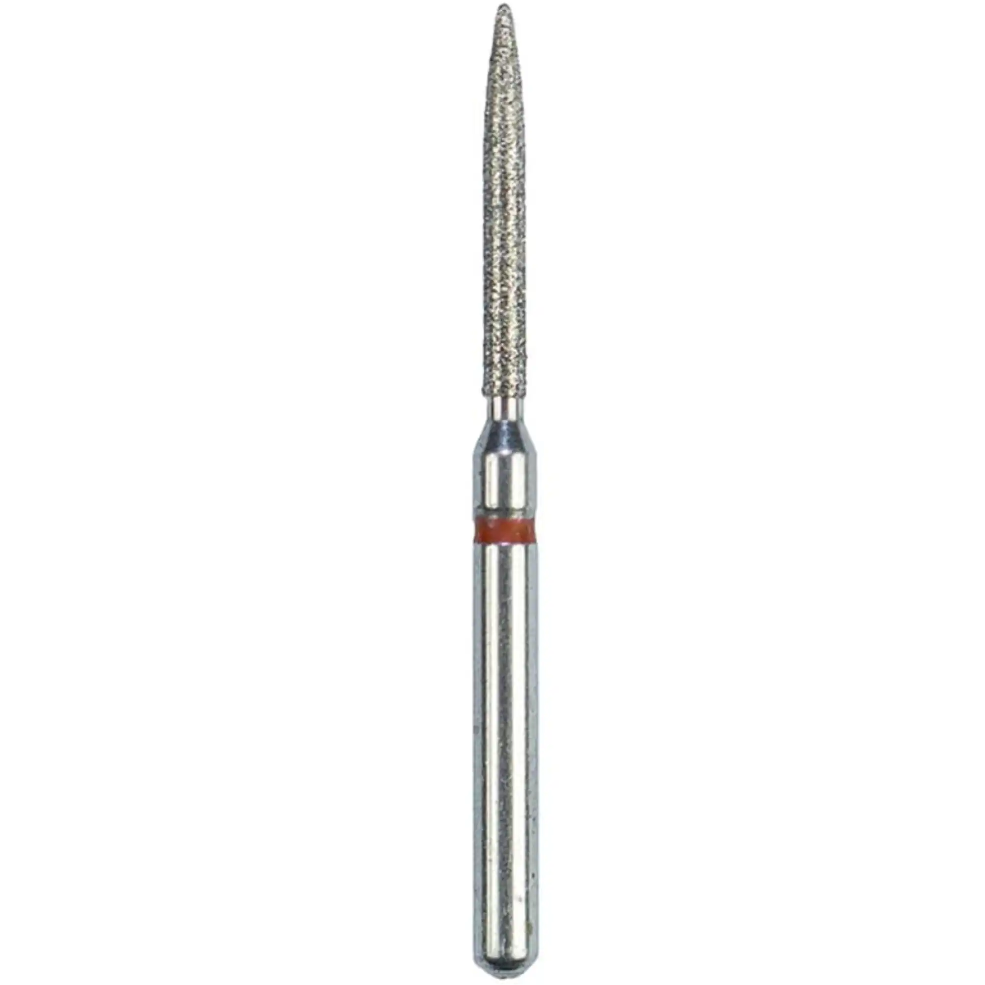Defend FG #863.012 Fine Flame Shaped Diamond Bur, 5/Pk