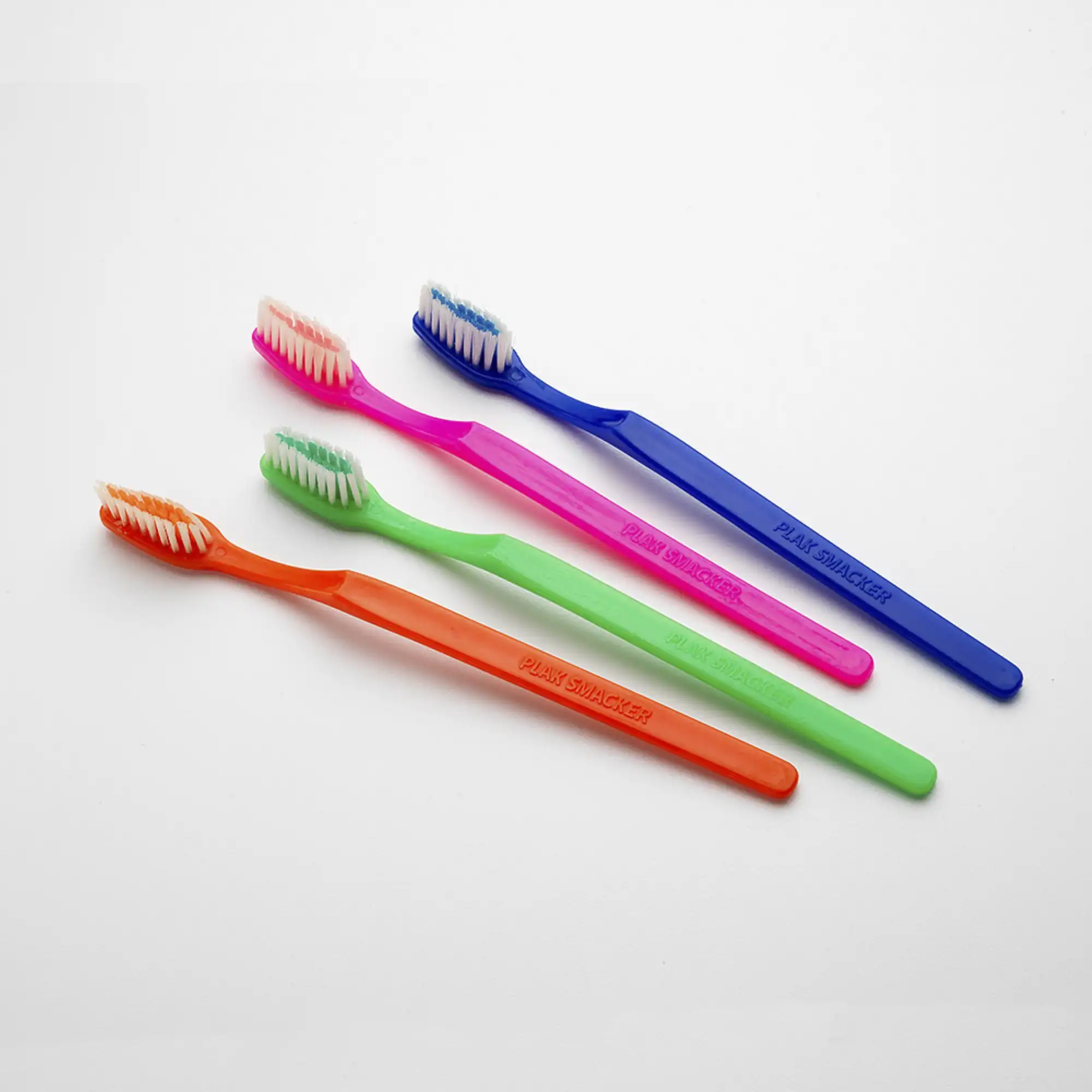 Plak Smacker Mintburst Prepasted Disposable Toothbrush, Mint-Flavored, Individually Wrapped, 144/Bx