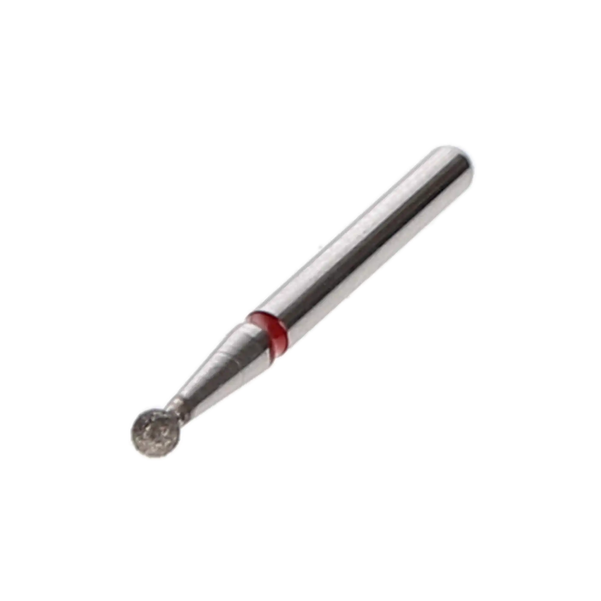 HSB House Brand Round Diamond Bur, 801-016F, Fine Grit, 1.6 mm Head, 10/Pk, 401774