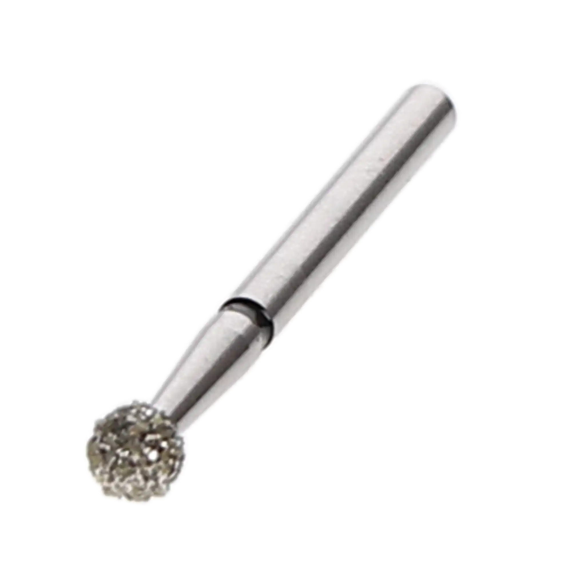 HSB House Brand Round Diamond Bur 801L-022SC, Super Coarse, 2.2 mm Head, Long Surgical Length, 10/Pk, 401790