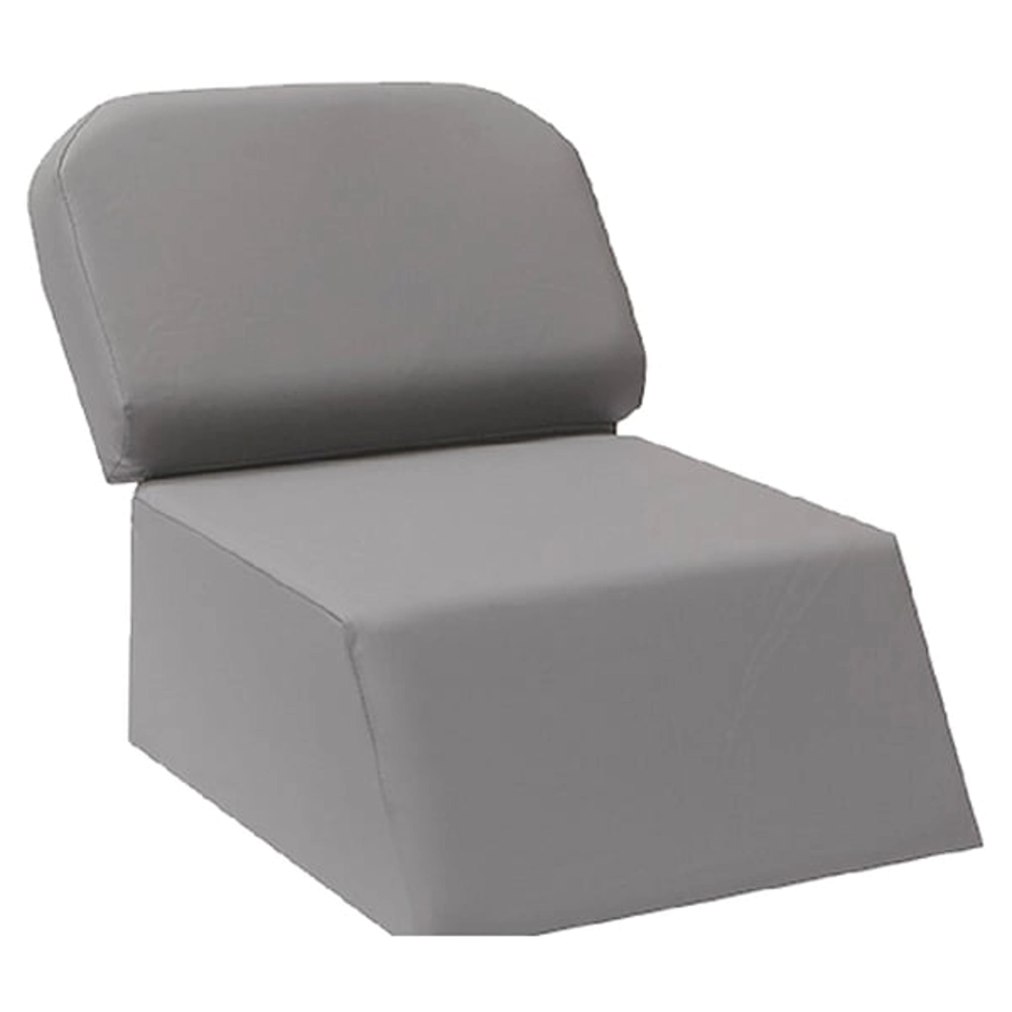 Mediposture Child Booster Seat, 7" Thick, Gray, Single Booster, 26"L x 15"W x 7"H, MDC803