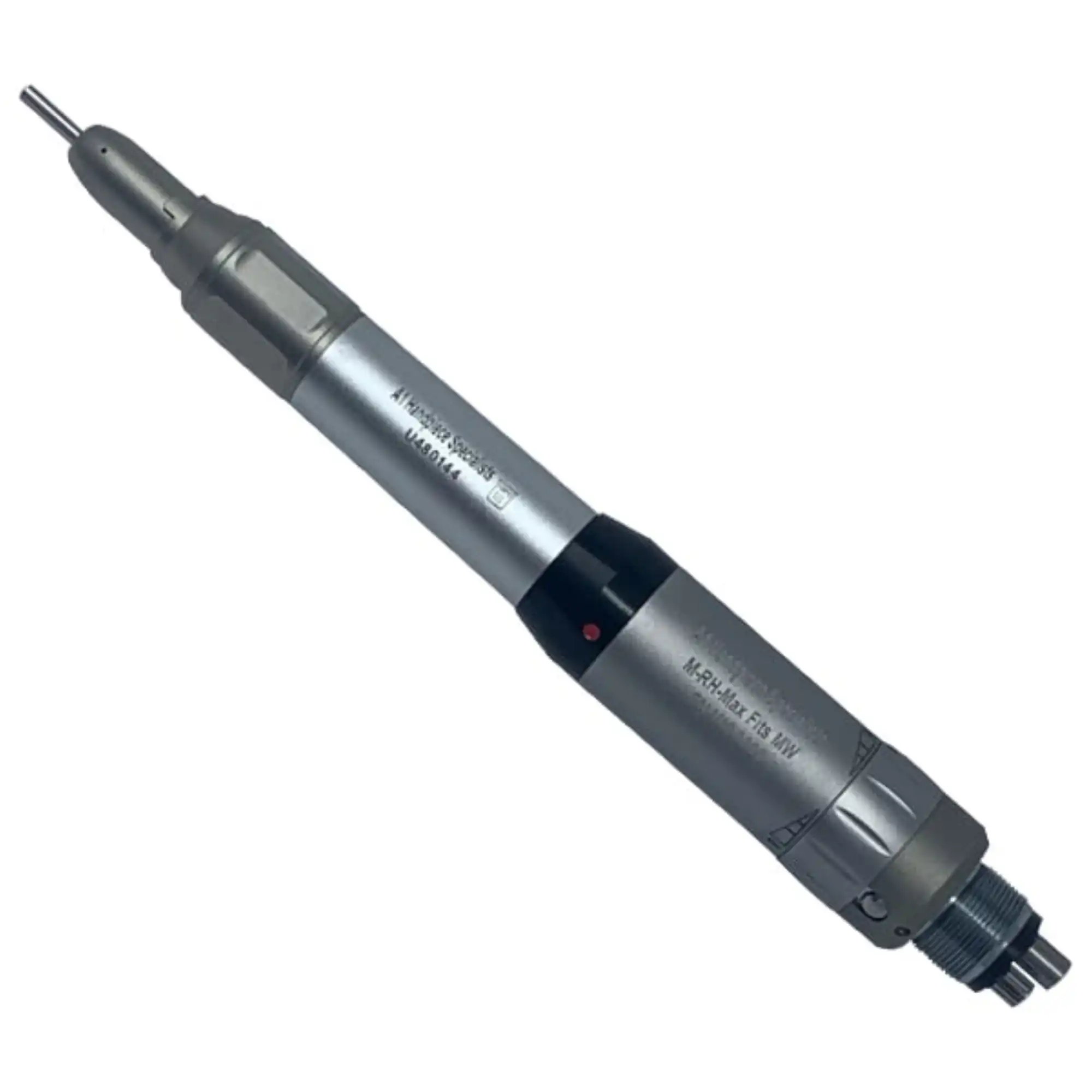 A1 Handpiece Specialists Midwest Rhino Type Low Speed Motor with Straight Nosecone, 4-Hole, 5,000 RPM Motor / 40K RPM Nosecone, M-RH-MAXNC