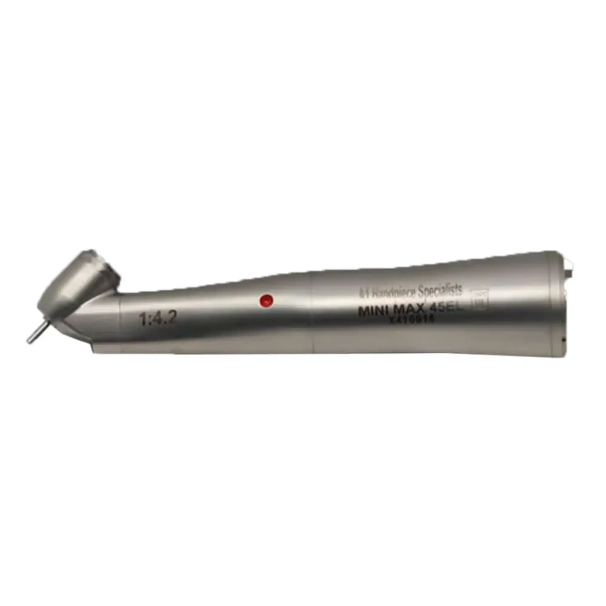 A1 Handpiece Specialists Universal PB 45-Degree Electric 1:4:2 Handpiece, Push Button, Friction Grip, 1/Pk, A-1MM45EL