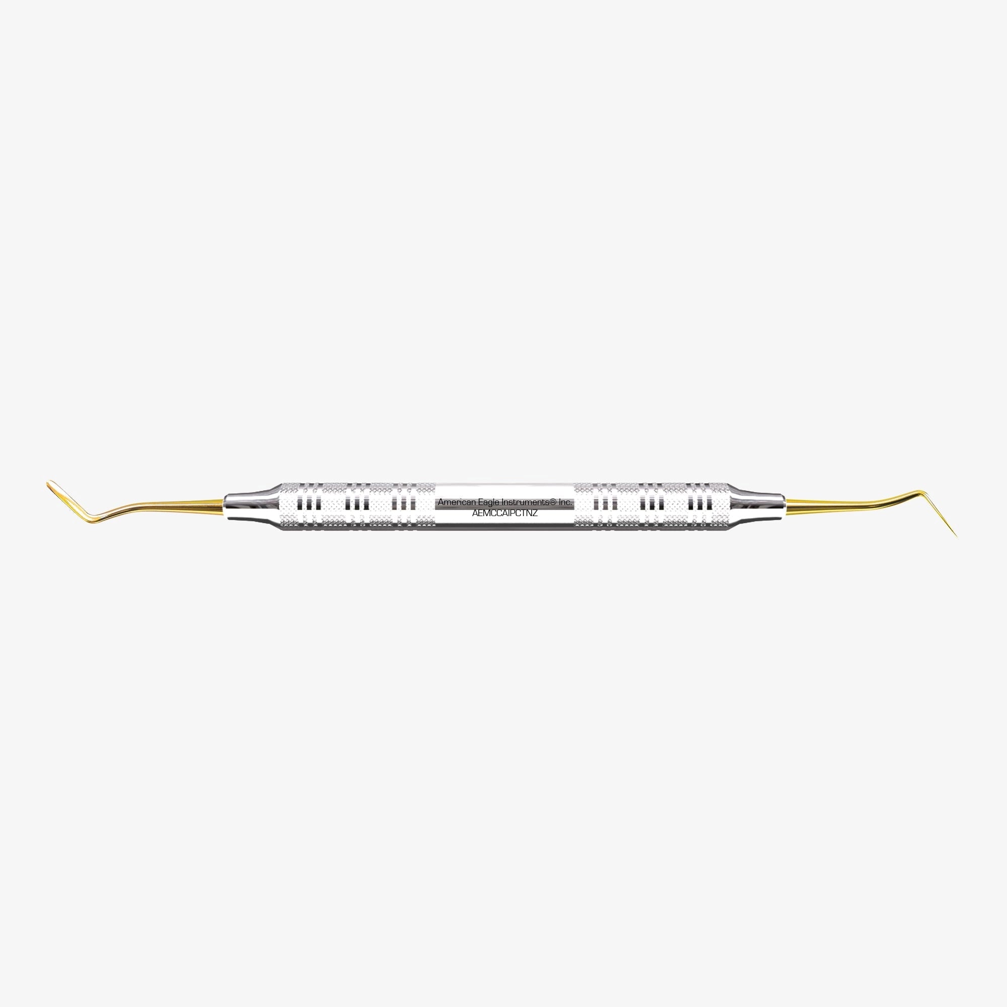 American Eagle Instruments IPC Thin Interproximal Carver for Composite, Double-Ended, 3/8" EagleLite Stainless Steel Handle, AEMCCAIPCTNZ