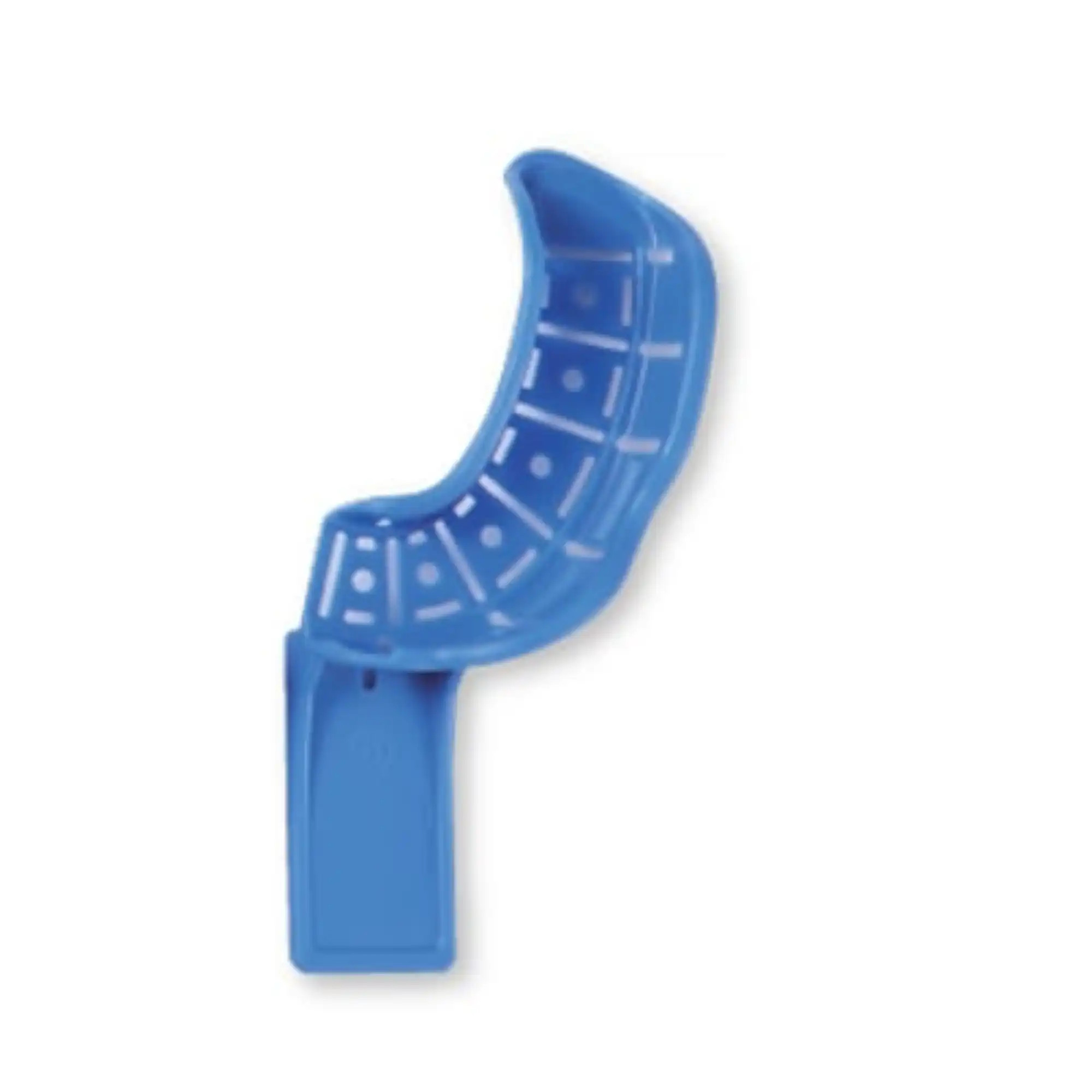 Premium Plus #7 Quadrant Upper Left/Lower Right Perforated Disposable Impression Trays with Rim - 417