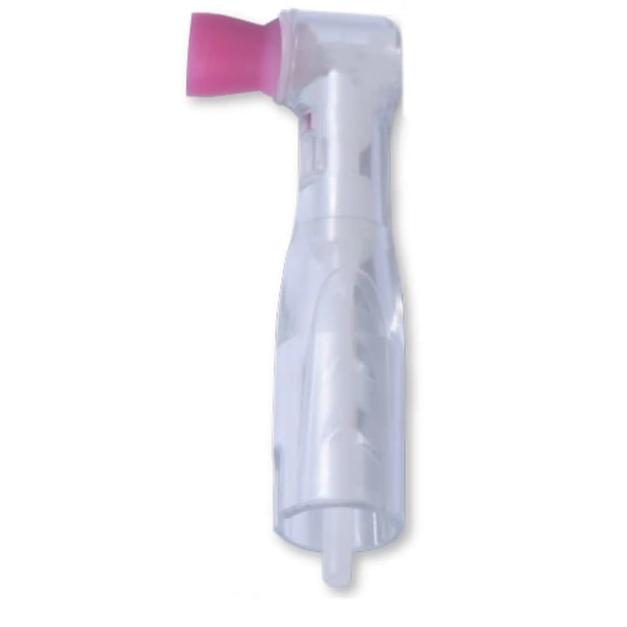 Premium Plus Clear Disposable Prophy Angle, Soft Short Cup, Rose, Ribbed, 500/Box, CS-3399B-090SR