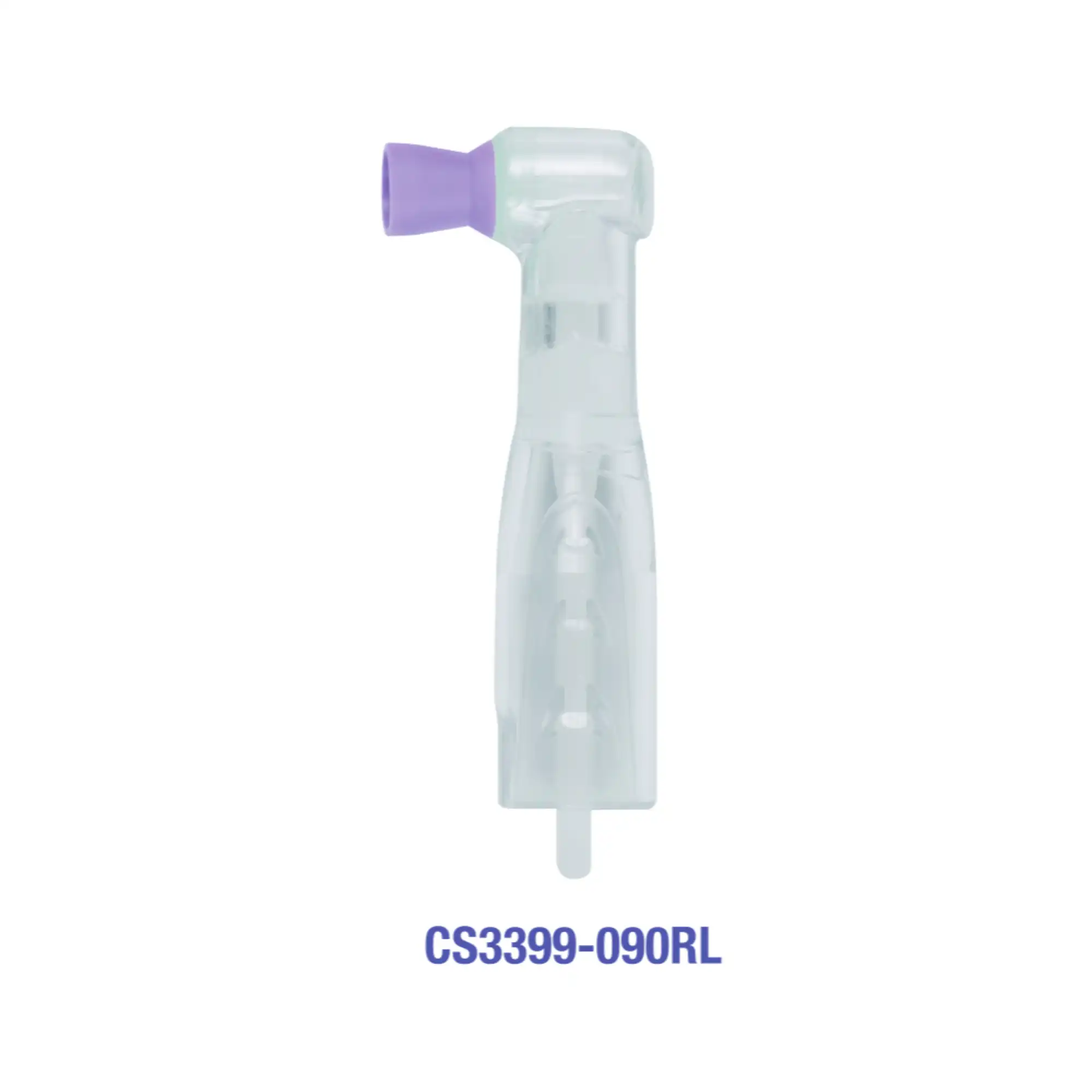 Premium Plus Disposable Prophy Angle, Regular Cup, Lavender, Latex-Free, Ribbed, 100/Box, W-3399-090Rl
