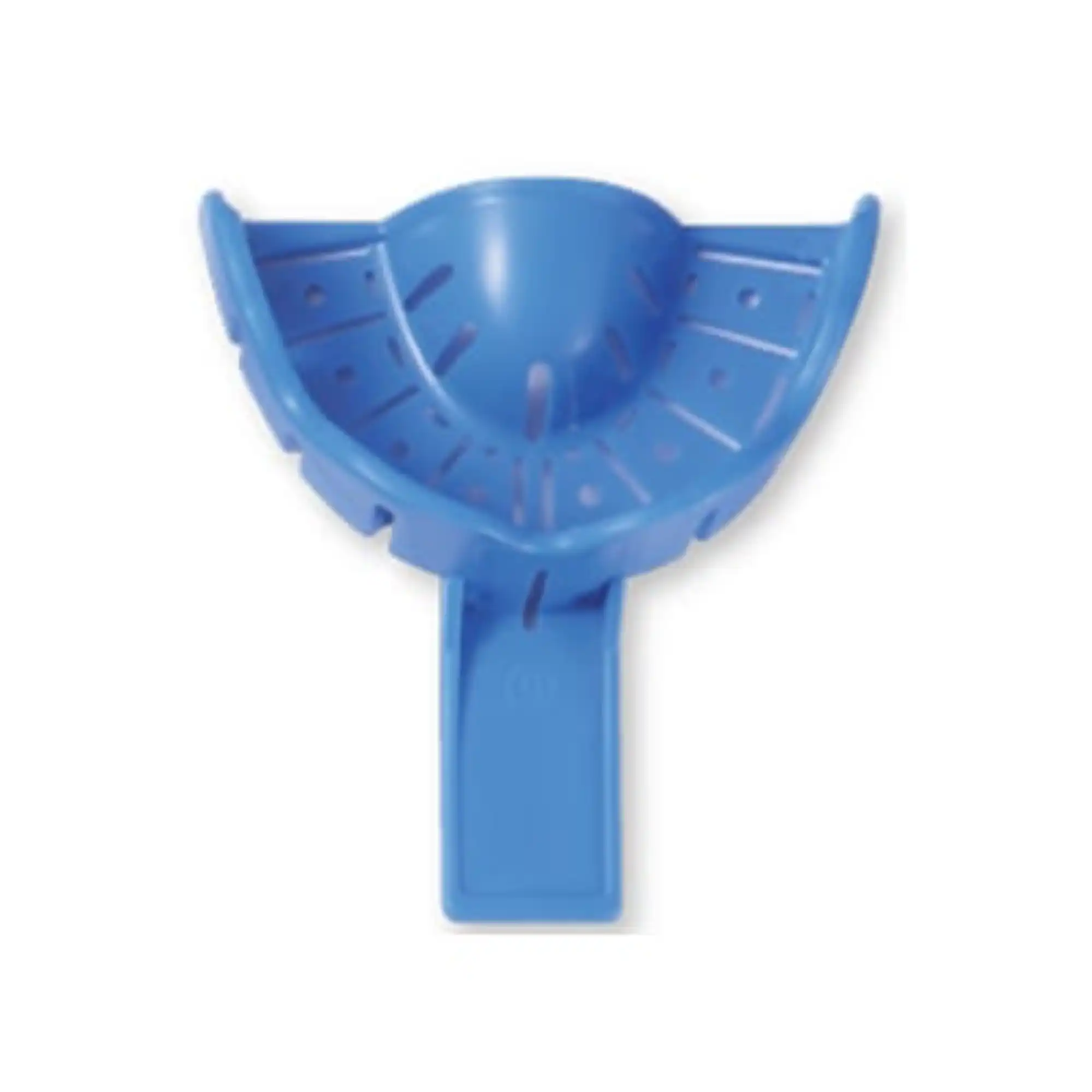 Premium Plus #9 Anterior Upper Perforated Plastic Disposable Impression Tray with Rim Lock - 419