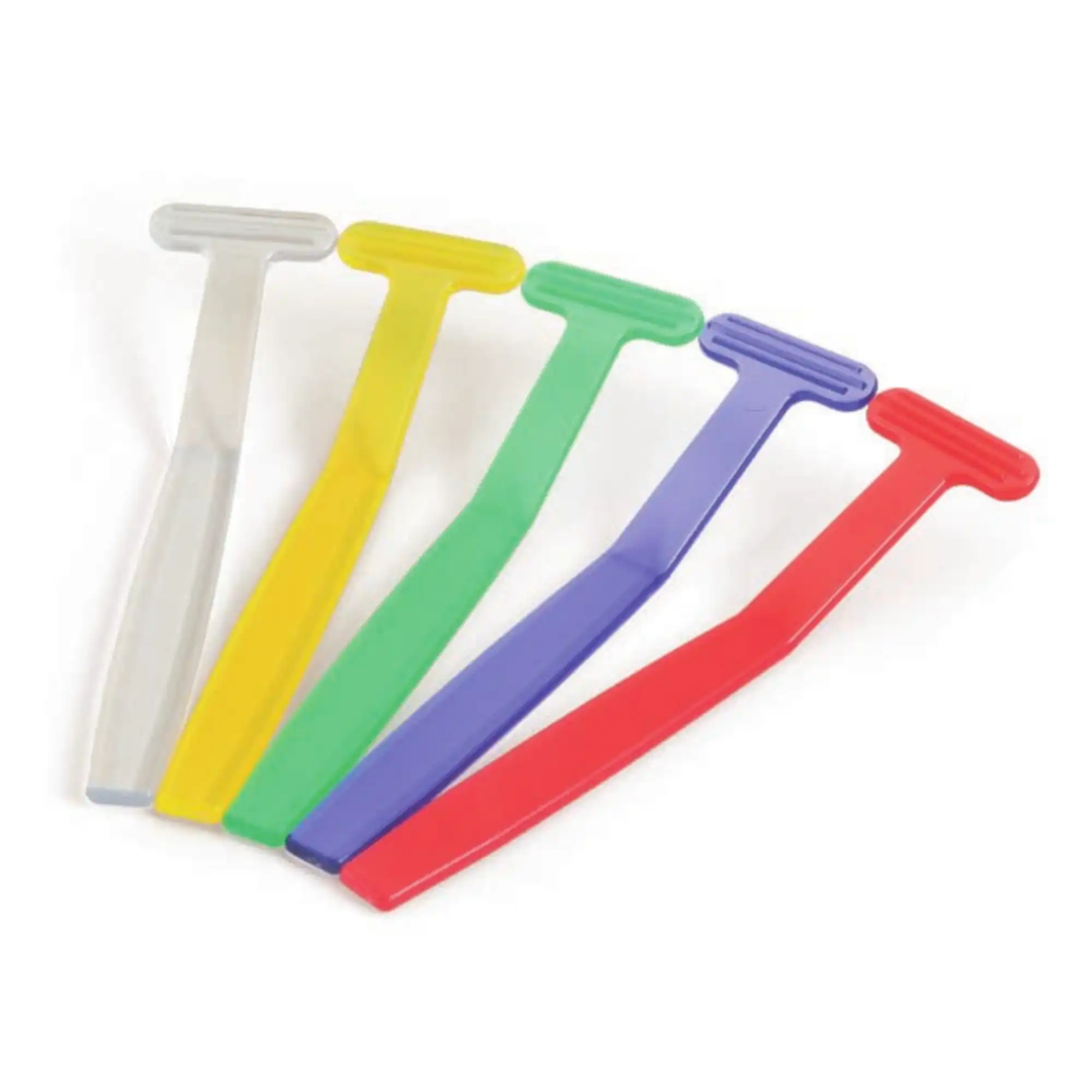 Premium Plus Plastic Tongue Cleaner with Multiple Cleaning Ridges, Assorted Colors, 100/Box, 9000
