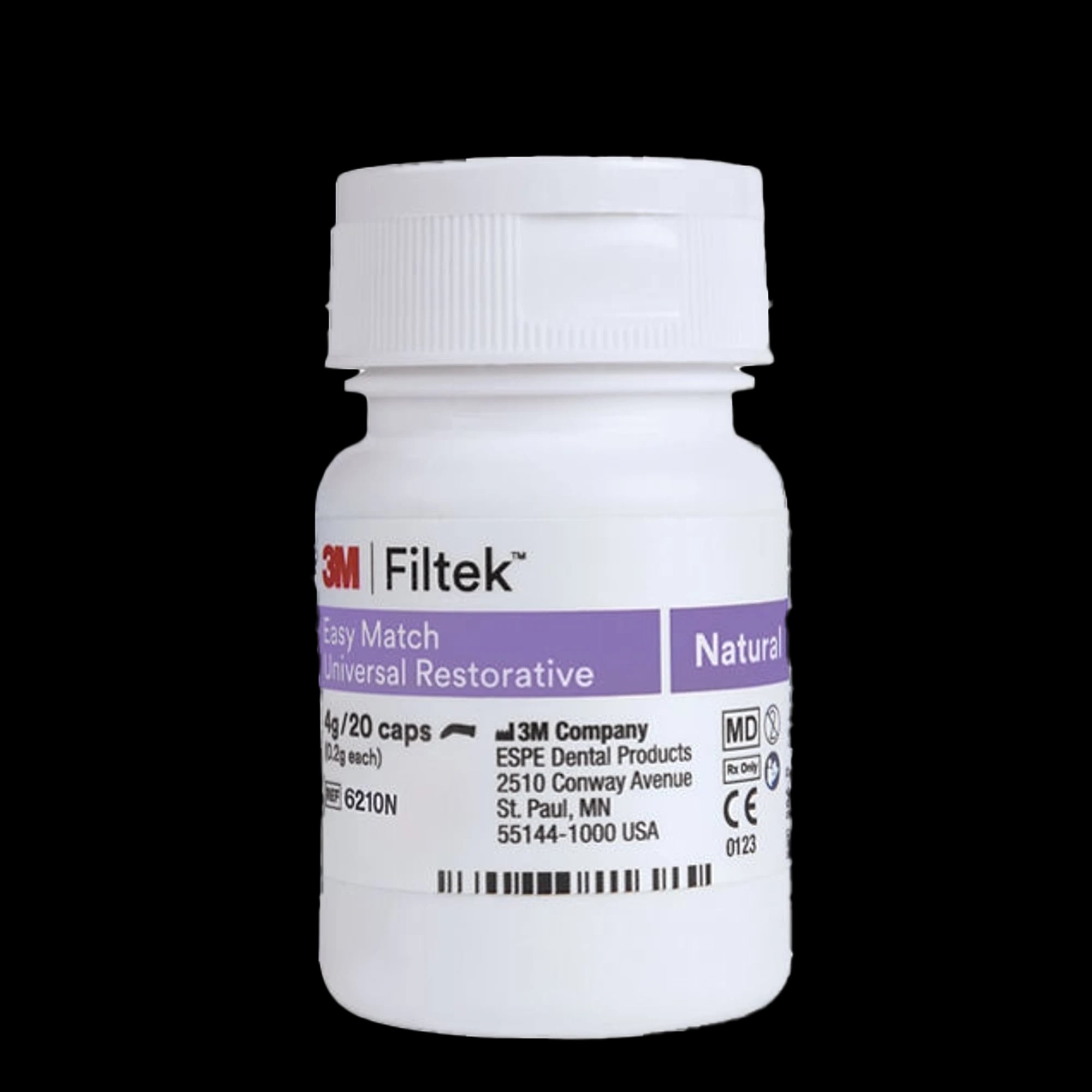 Filtek Easy Match Universal Restorative 0.2g Capsule, Natural Shade, 20/Pk (6110N)
