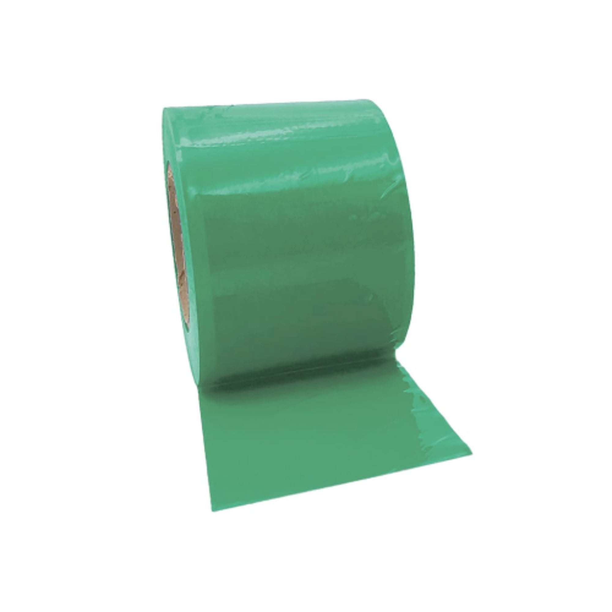 Plasdent Green Stickywrap Easy Peel Surface Barrier Sheets, 4" x 6", 1200 Perforated Sheets per Roll