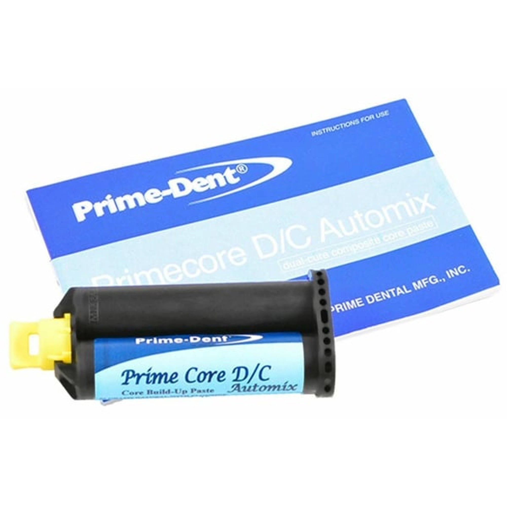 Prime Dental Prime Core DC Automix Dual Cure Build-Up Material, Blue, 50g Cartridge, 1/Pack, 003-063