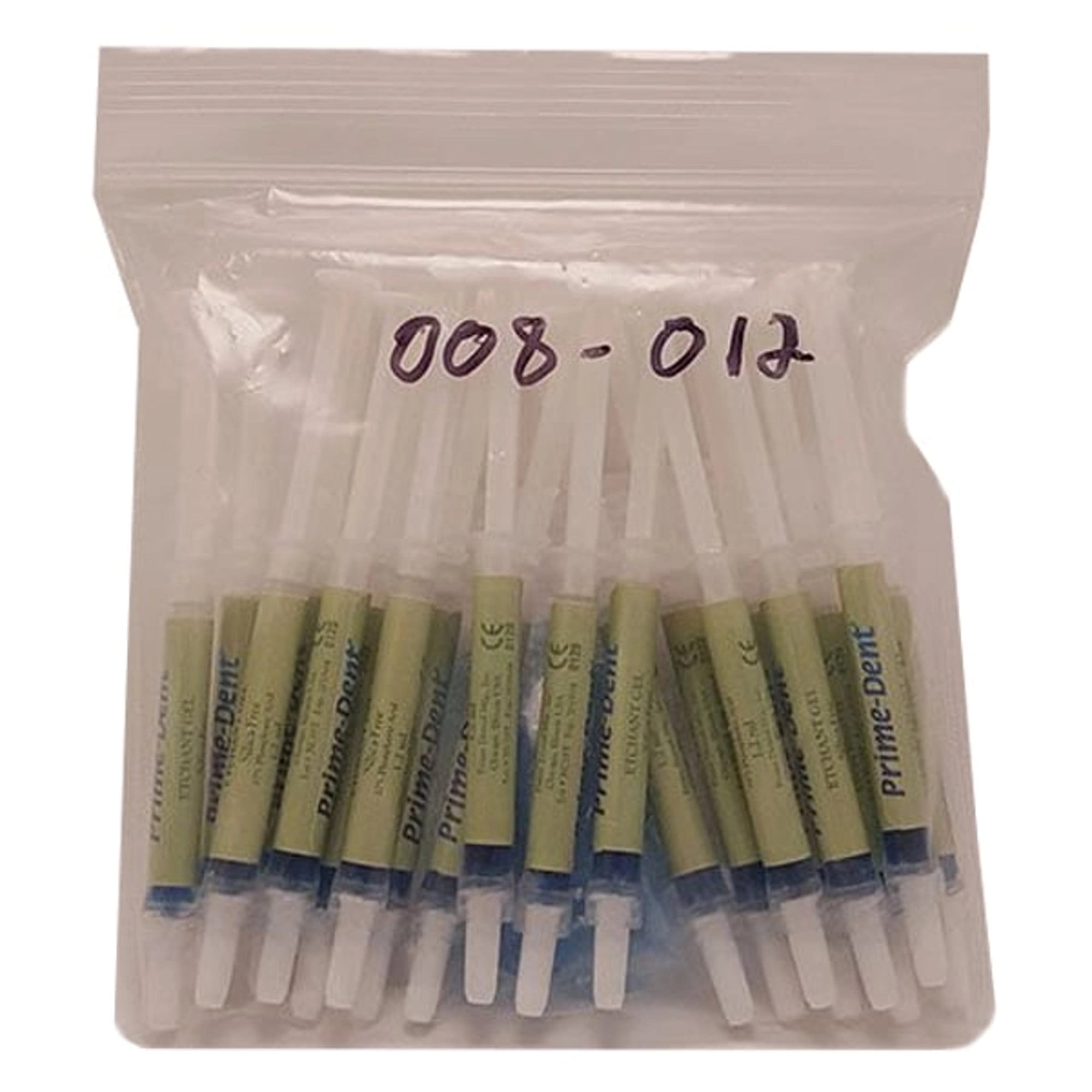 Prime-Dent Blue Etchant Gel, 37% Phosphoric Acid, 20 x 1.2 mL Syringes, 008-012