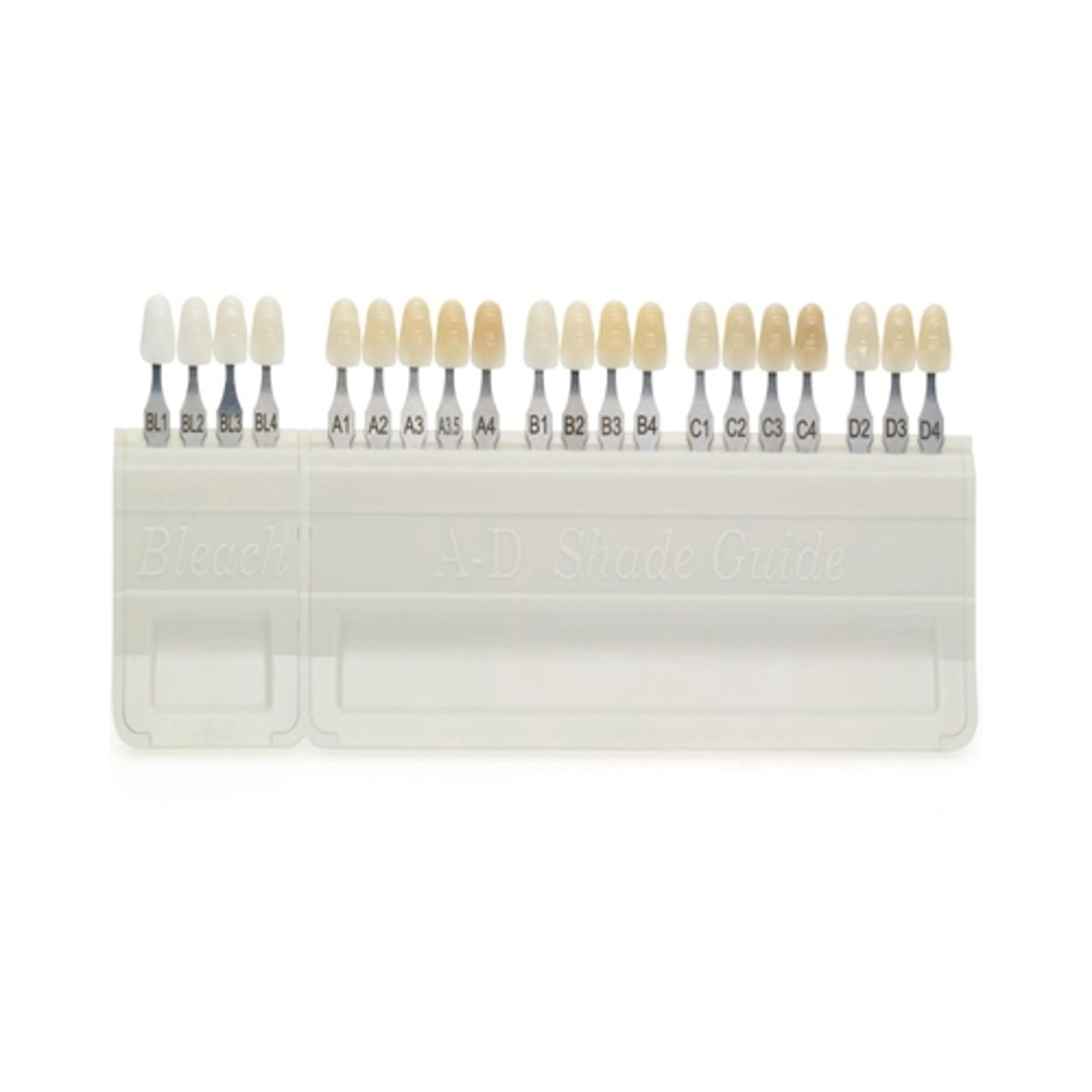Ivoclar Vivadent Digital Assistant Shade Guide, 16 Basic Shades A-D & 4 Bleach Shades, 20 Shades Total, 628587