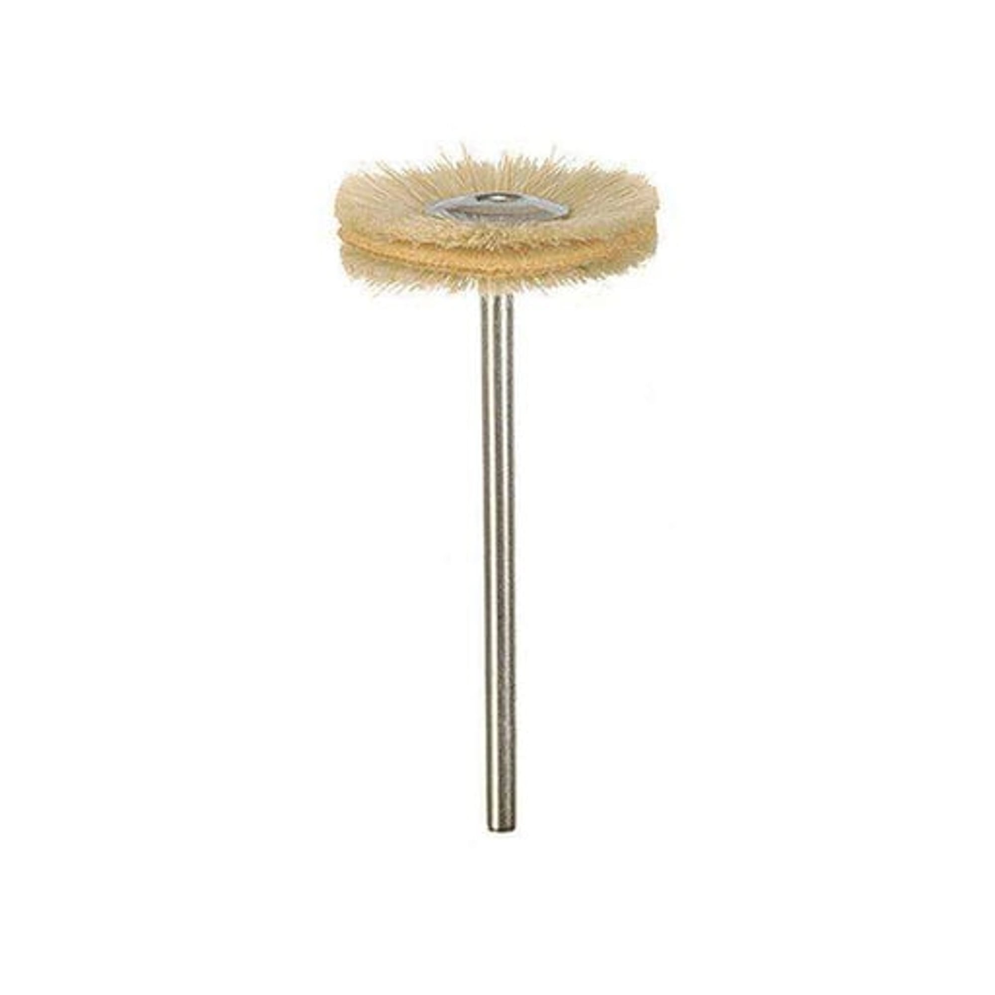 Keystone Mini Brush with Polishing Disc, White Goat Hair, Pack of 12, 1670051