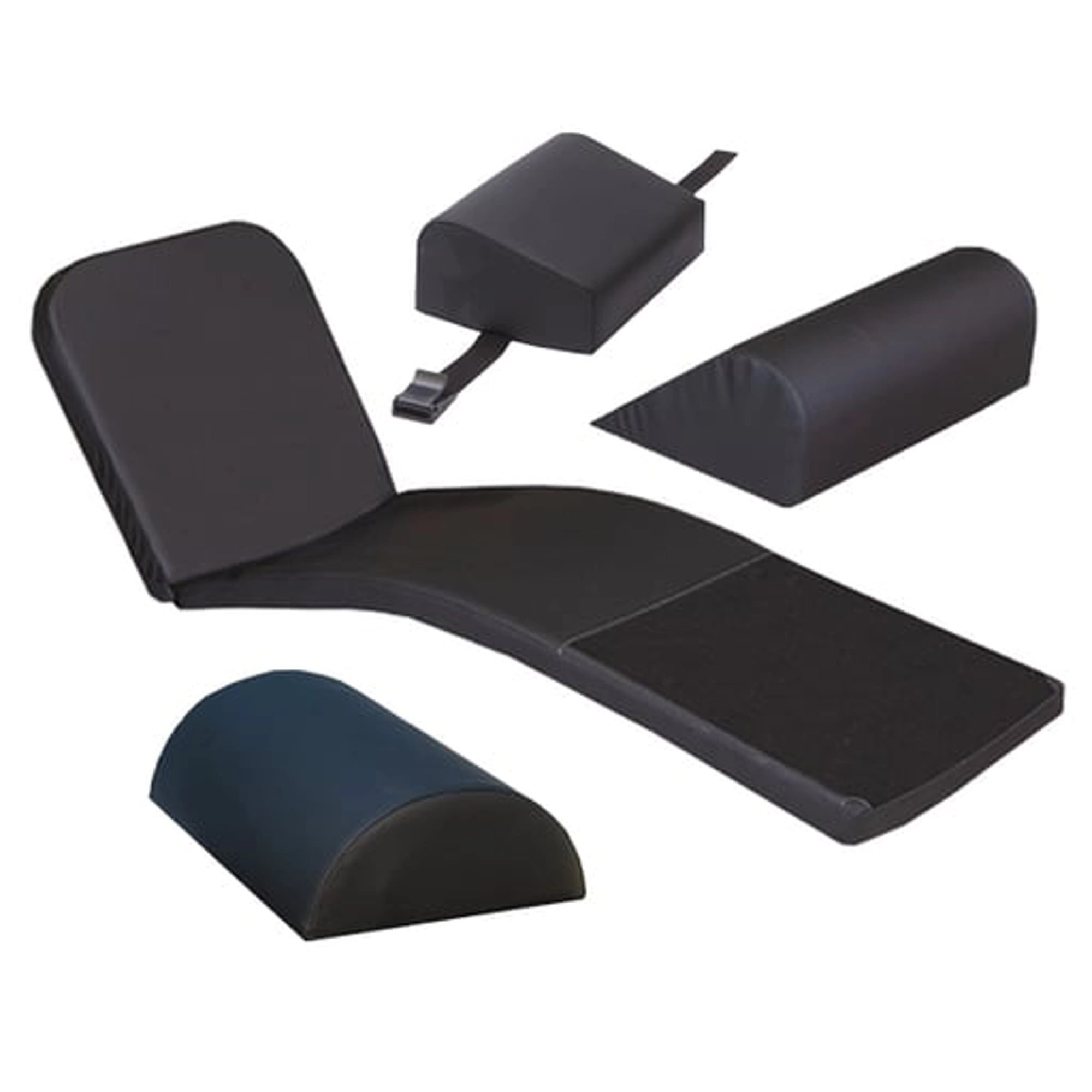 Mediposture Classic Dental Chair Overlay System with 3.5" Memory Headrest, 4-Piece Set, MDC701-MDC101