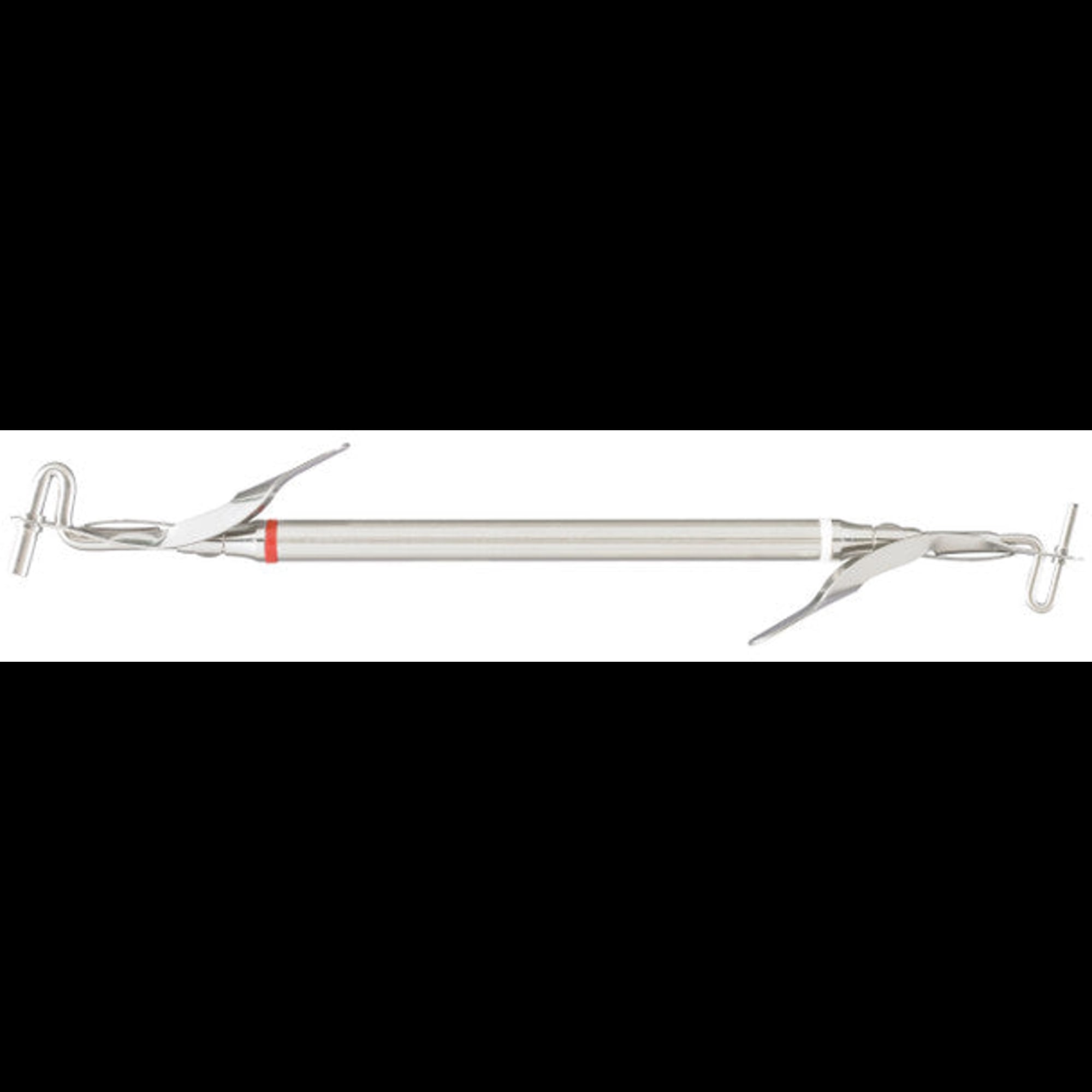 Miltex Instrument Amalgam Carrier, Double-Ended, Medium-Jumbo, Stainless Steel, 71-64A