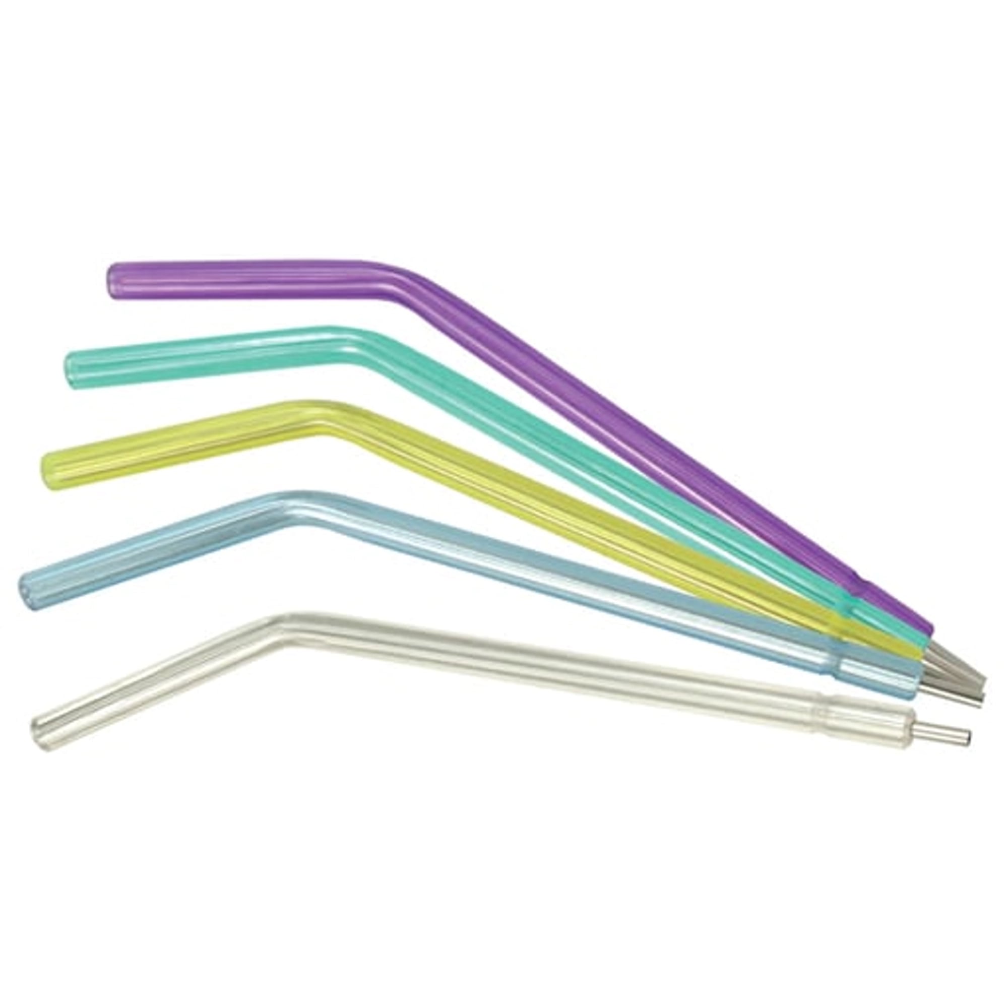 Pac-Dent TruTip Plus Air/Water Syringe Tips, Assorted Colors, Metal Core, 1500/Pk, 108-1500AST