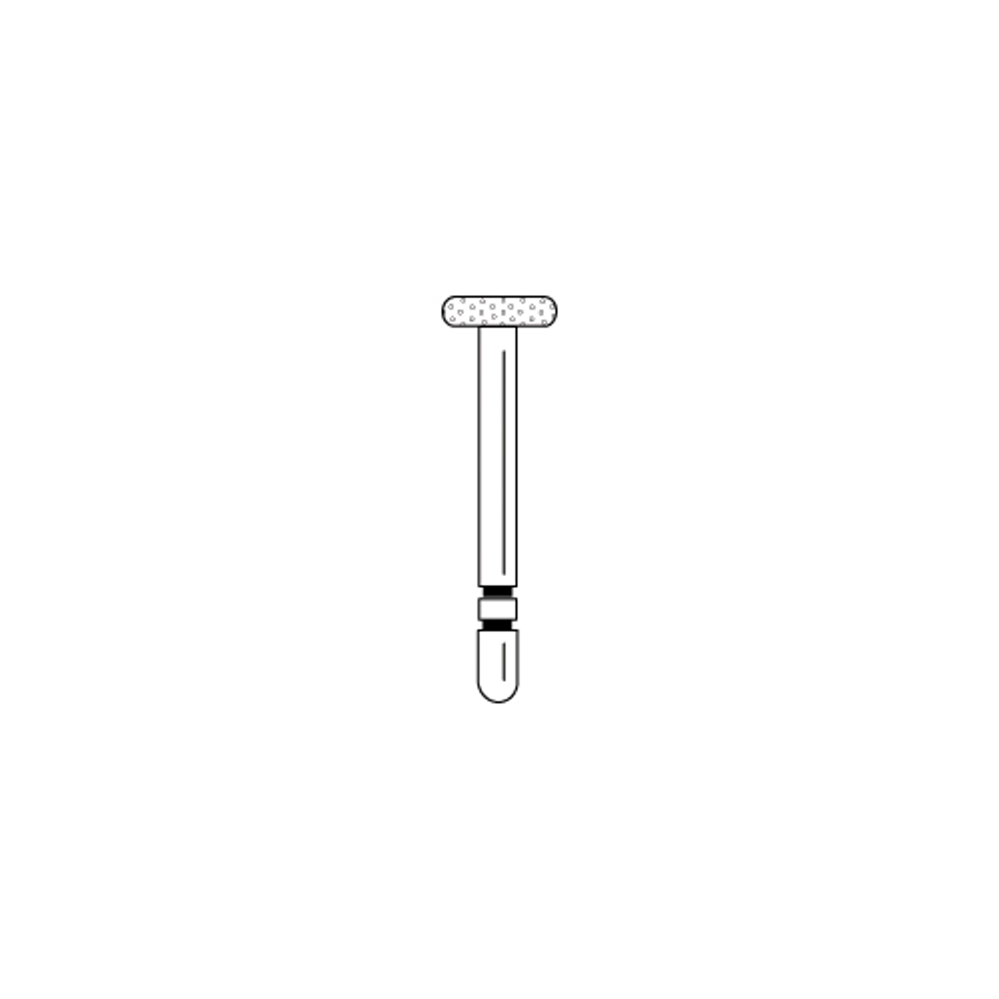 Premier Dental Two Striper Diam 863F Fine Grit Diamond Bur, 5-Pack, 2015555