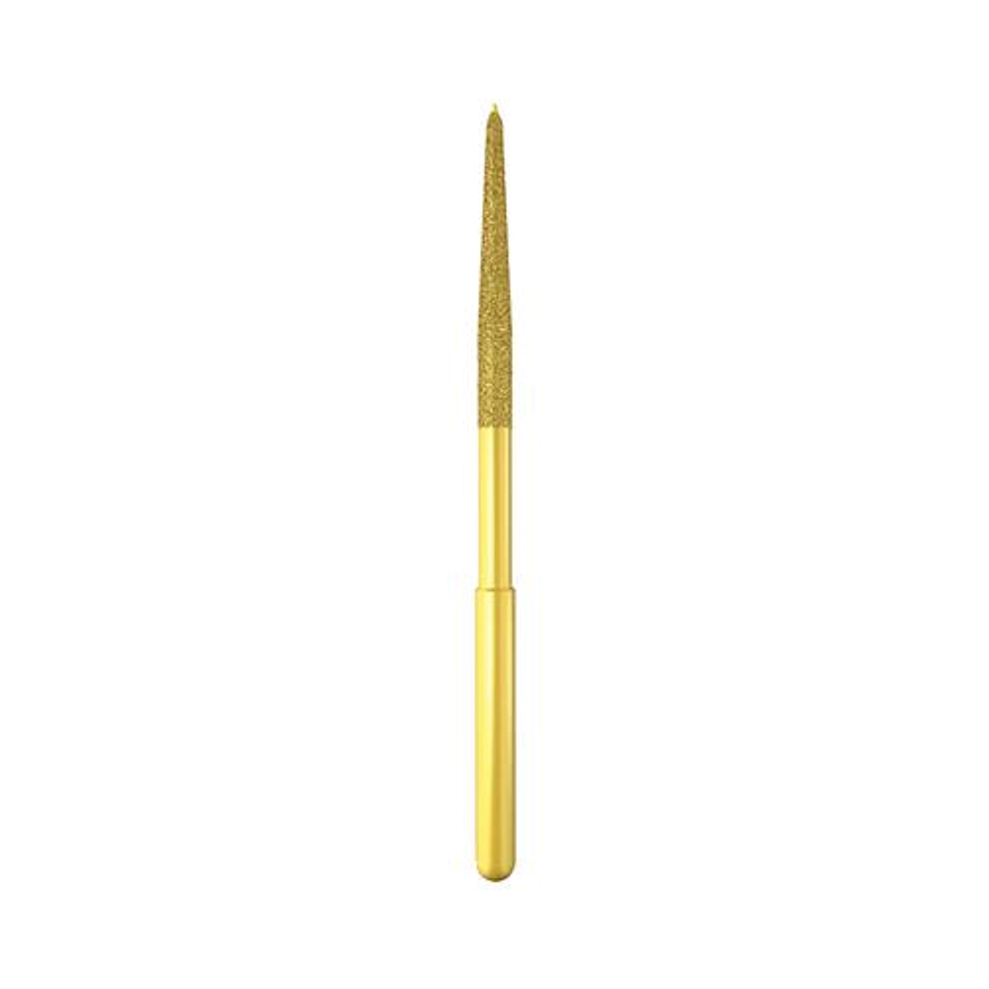Kerr LA Axxess Line Angle Diamond Bur, Friction Grip, Coarse, Long Taper, 6/Pk, 815-1415
