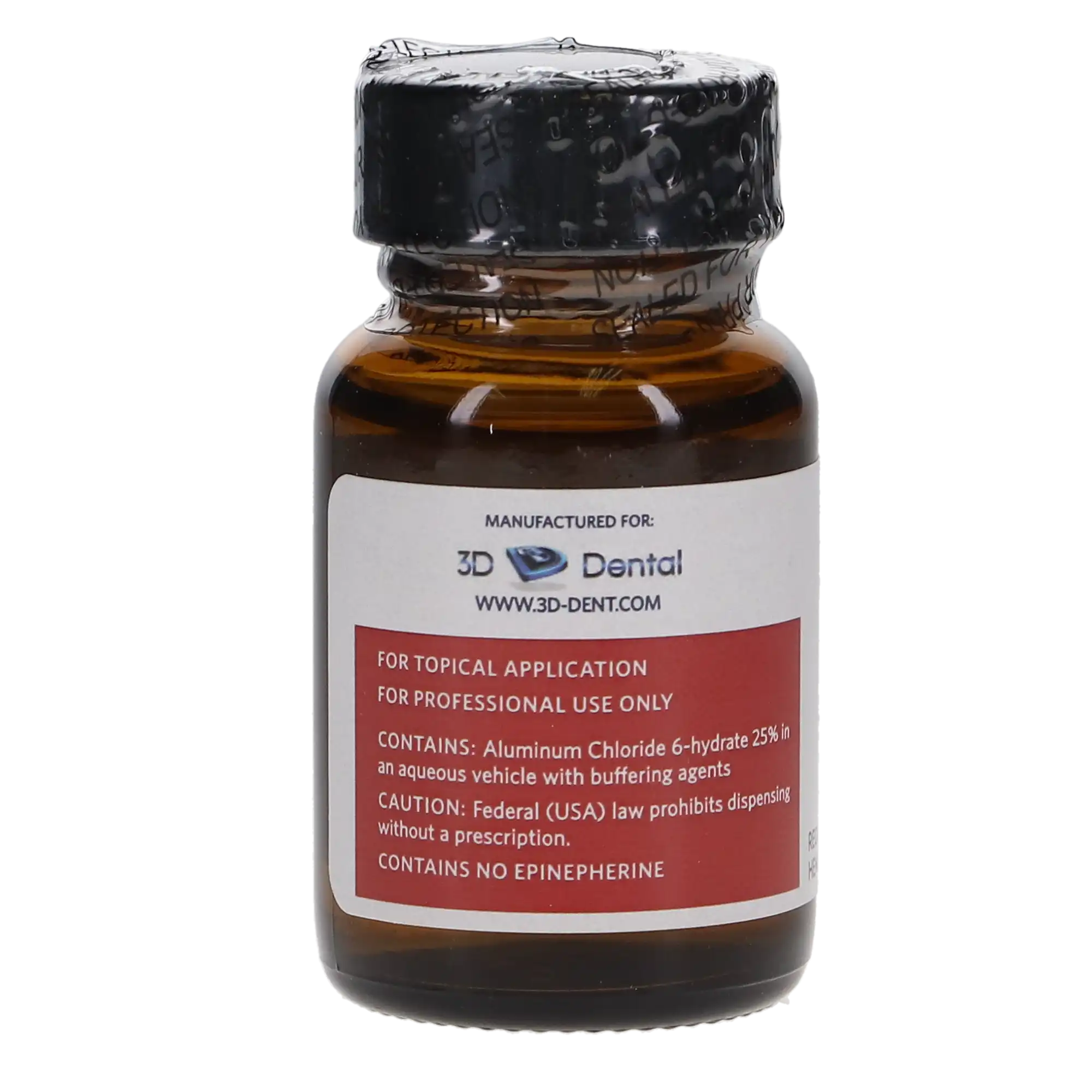 3D Dental Hemostatic Agent 25% Aluminum Chloride Plasmaid, 30 ml Bottle, HEMAC30