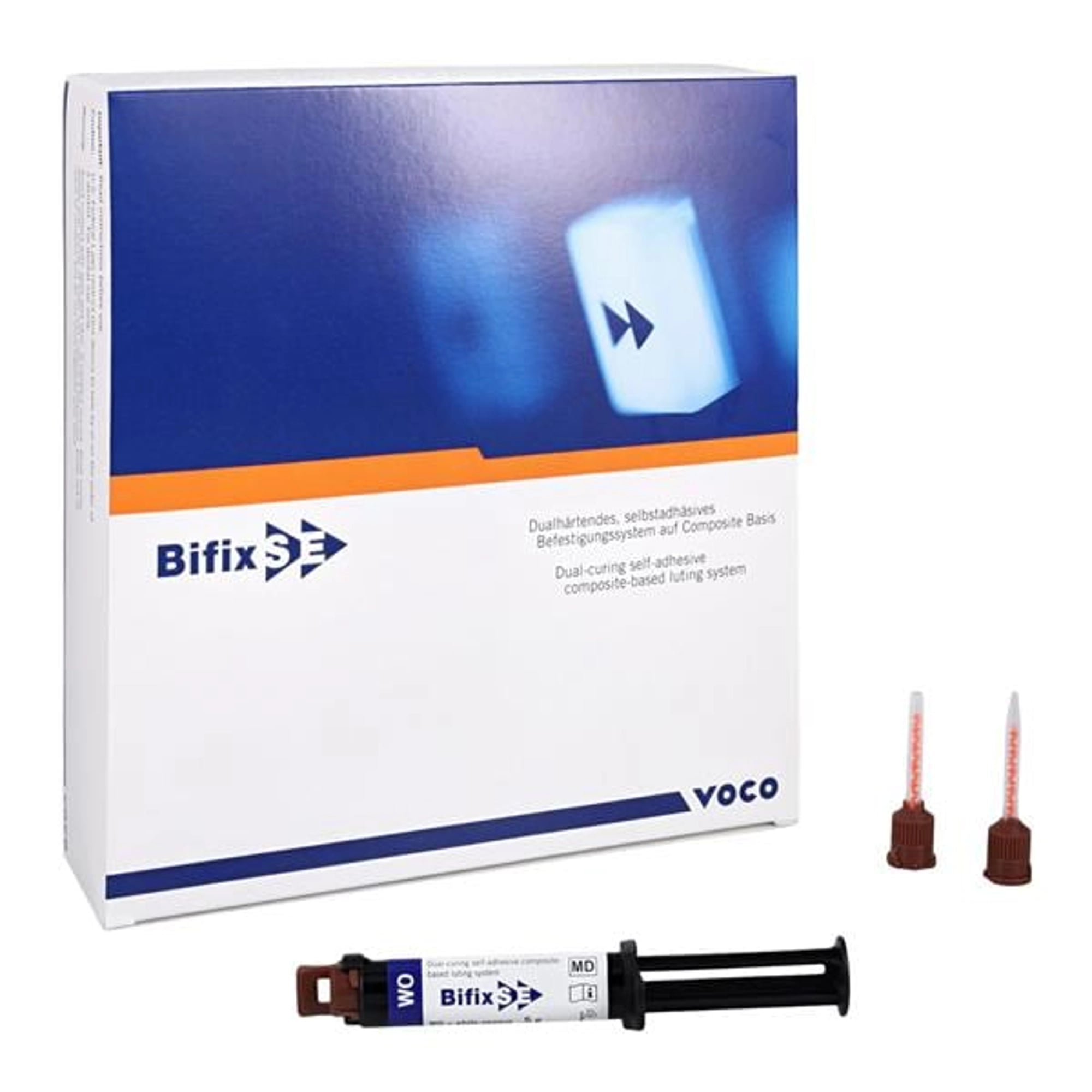Voco Bifix SE Self-Adhesive Resin Cement, QuickMix Syringe, 3 x 5g, Dual-Cure, 1784