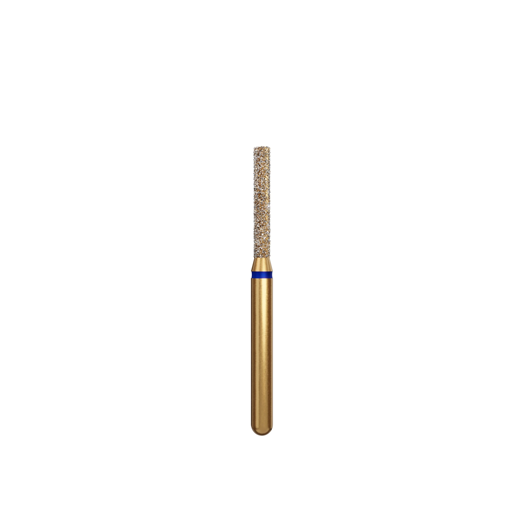 Alpen Diamond Burs, FG, Flat End Cylinder, Medium, Blue, # 837-014M, 5/Pk, 60032053