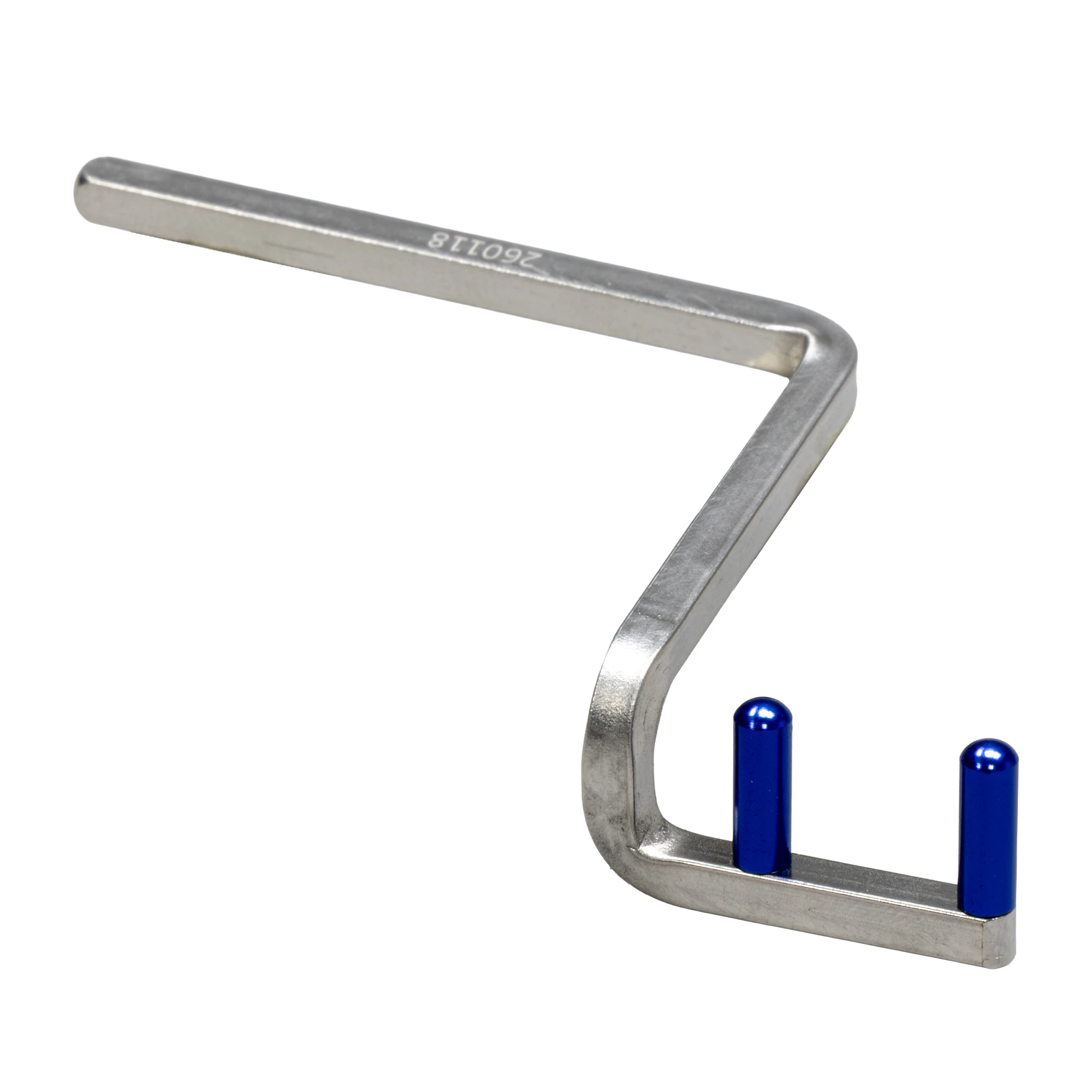 Pac-Dent EzAim Short Anterior Positioning Arm, Blue, 1/Pk