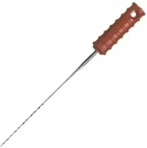 Mani Short Barbed Broaches, #6 Coarse, 21 mm, Metal Handle, Non-Sterile, 6/Pk