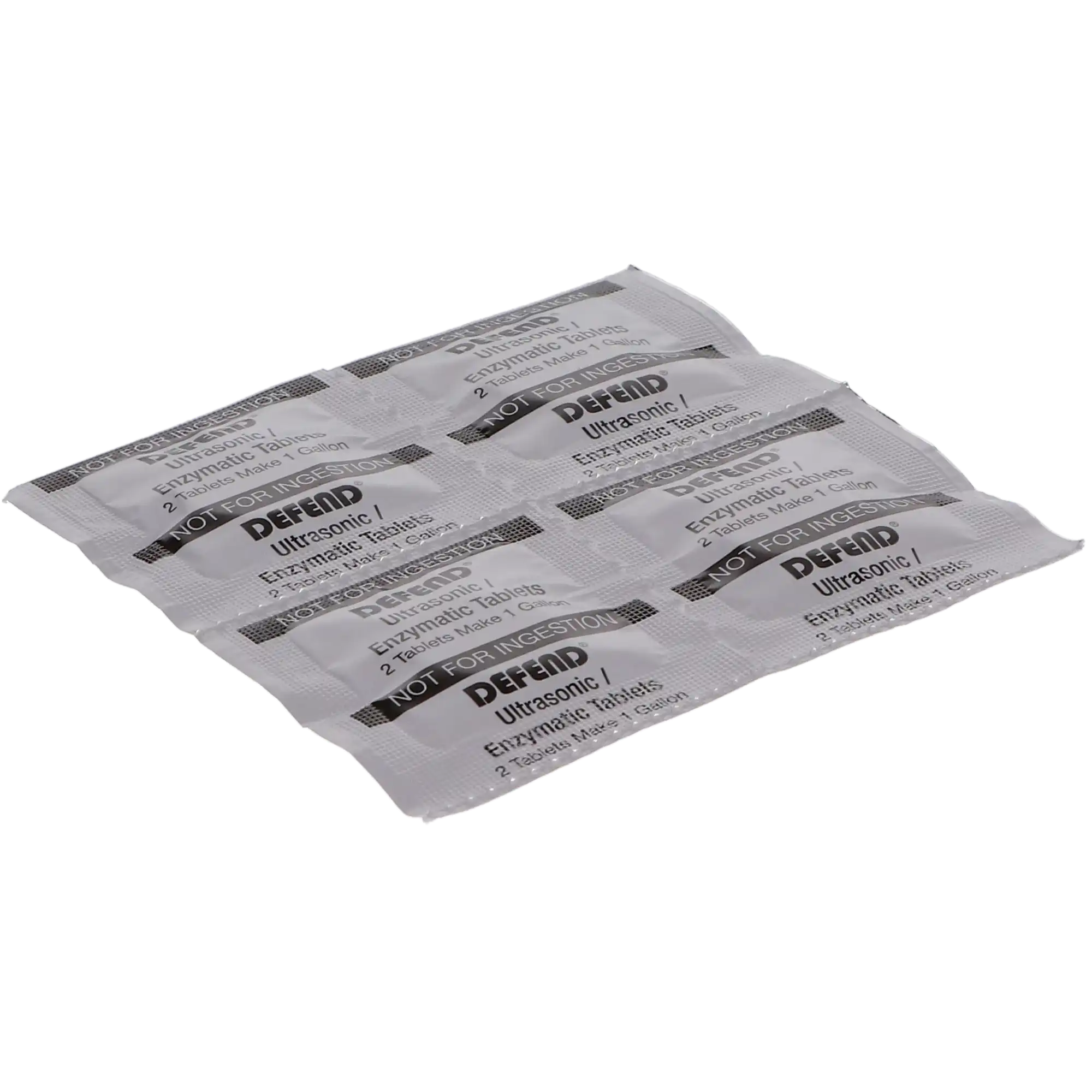 Defend Ultrasonic Enzymatic Cleaning Tablets, 64/Box, UT1000