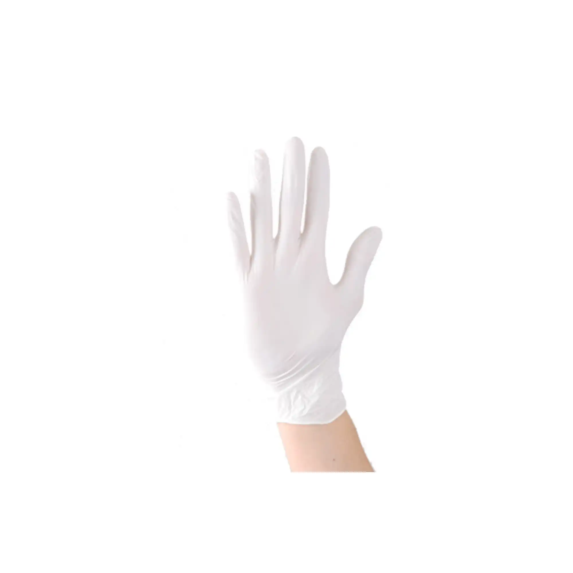 Aurelia Quest Nitrile Examination Gloves, Powder-Free, Medium, White, 100/Box