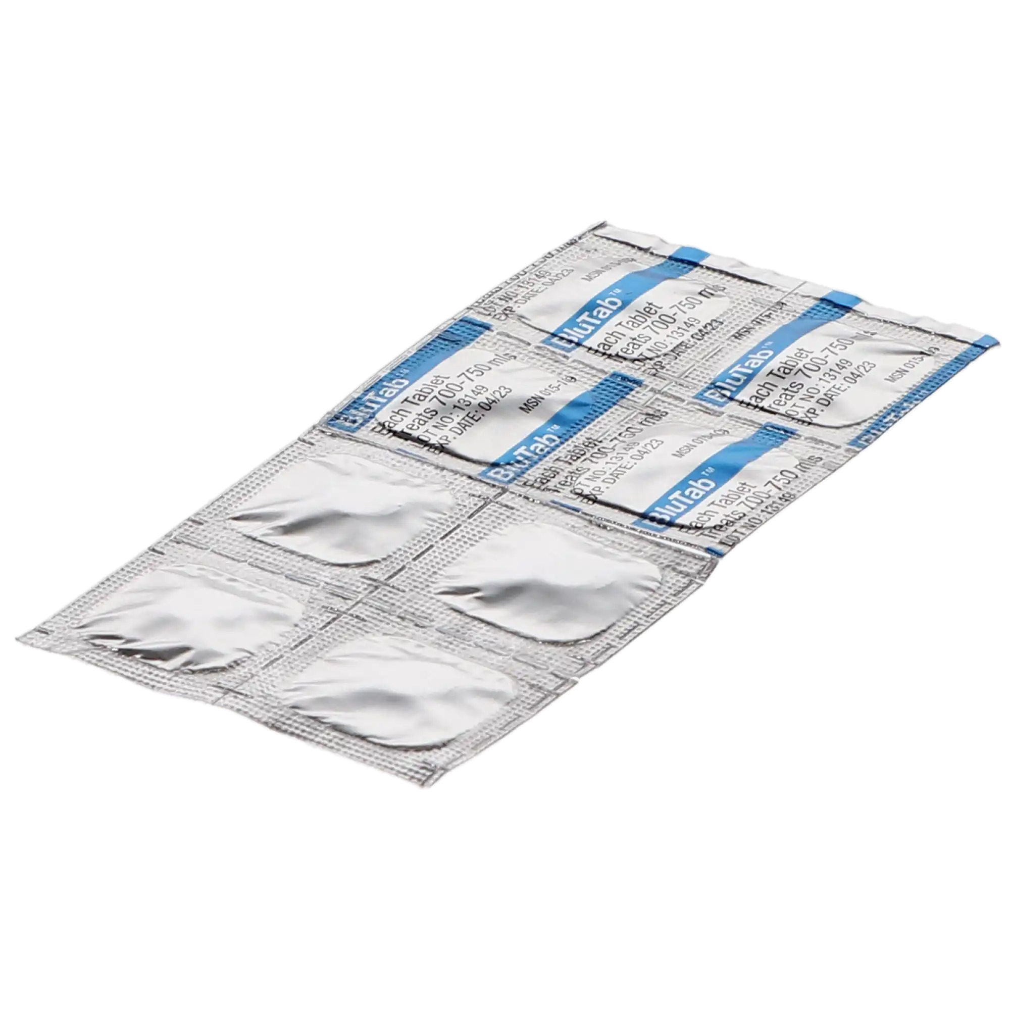 ProEdge BluTab Waterline Maintenance Tablets, 750 mL, 50/Box, BT50