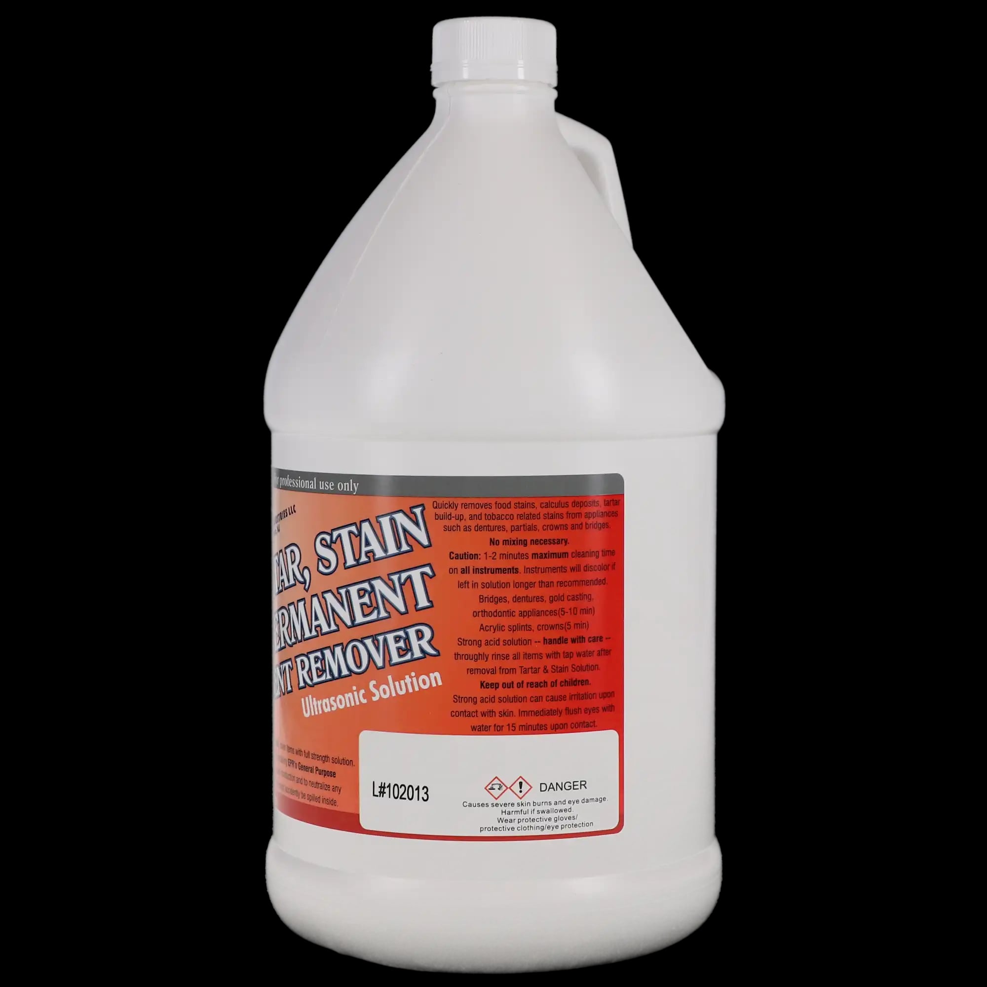 Keystone Optimize Tartar and Stain Remover Ultrasonic Solution, Ready-to-Use, 1 Gallon Bottle, 1/Pk, 00139