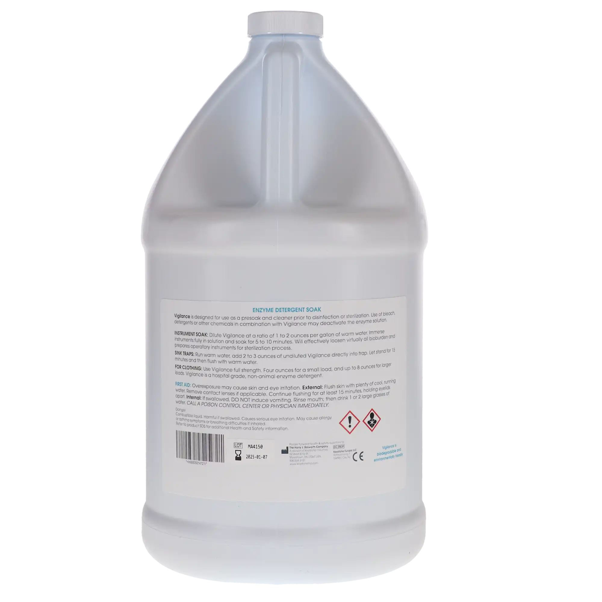 Enzymatic Ultrasonic Concentrate, 1 Gal, 1/Pk, 0921472