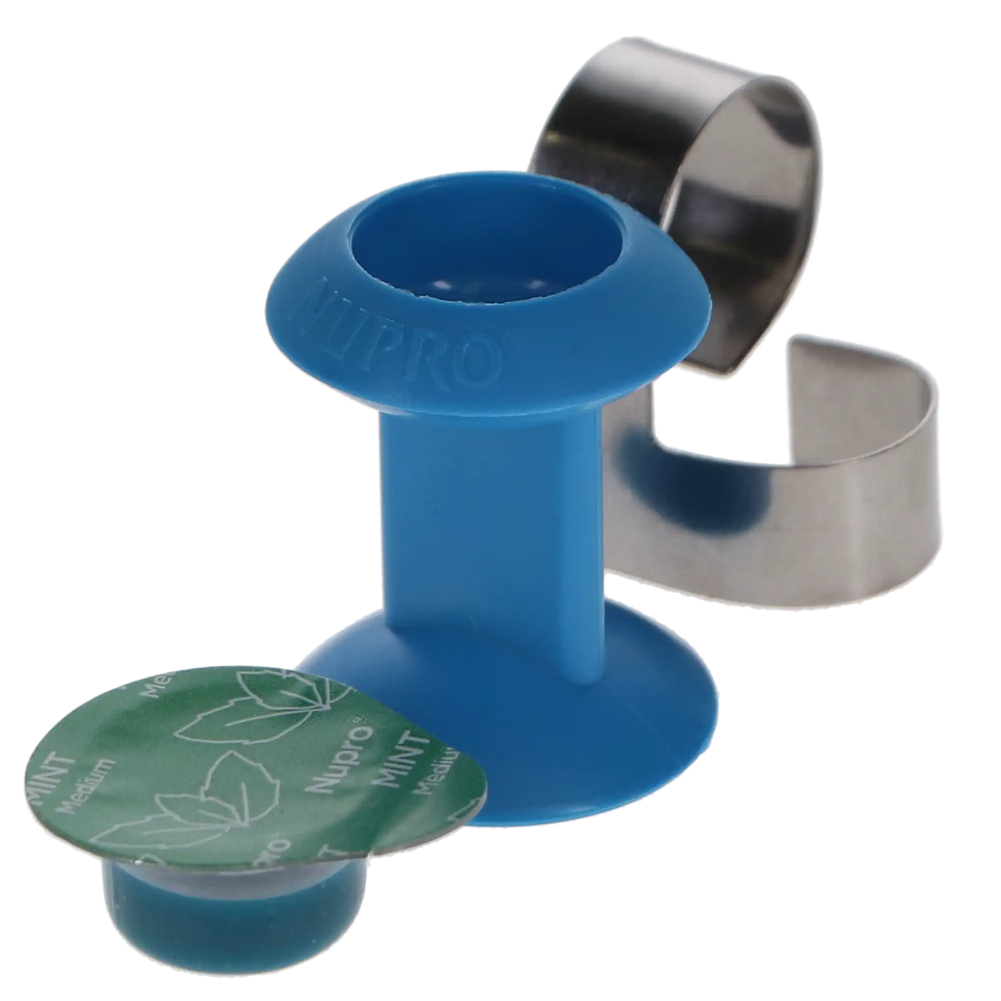 Nupro Prophy Paste, Mint, Medium Grit, Fluoride-Free, 200 Cups, 801223