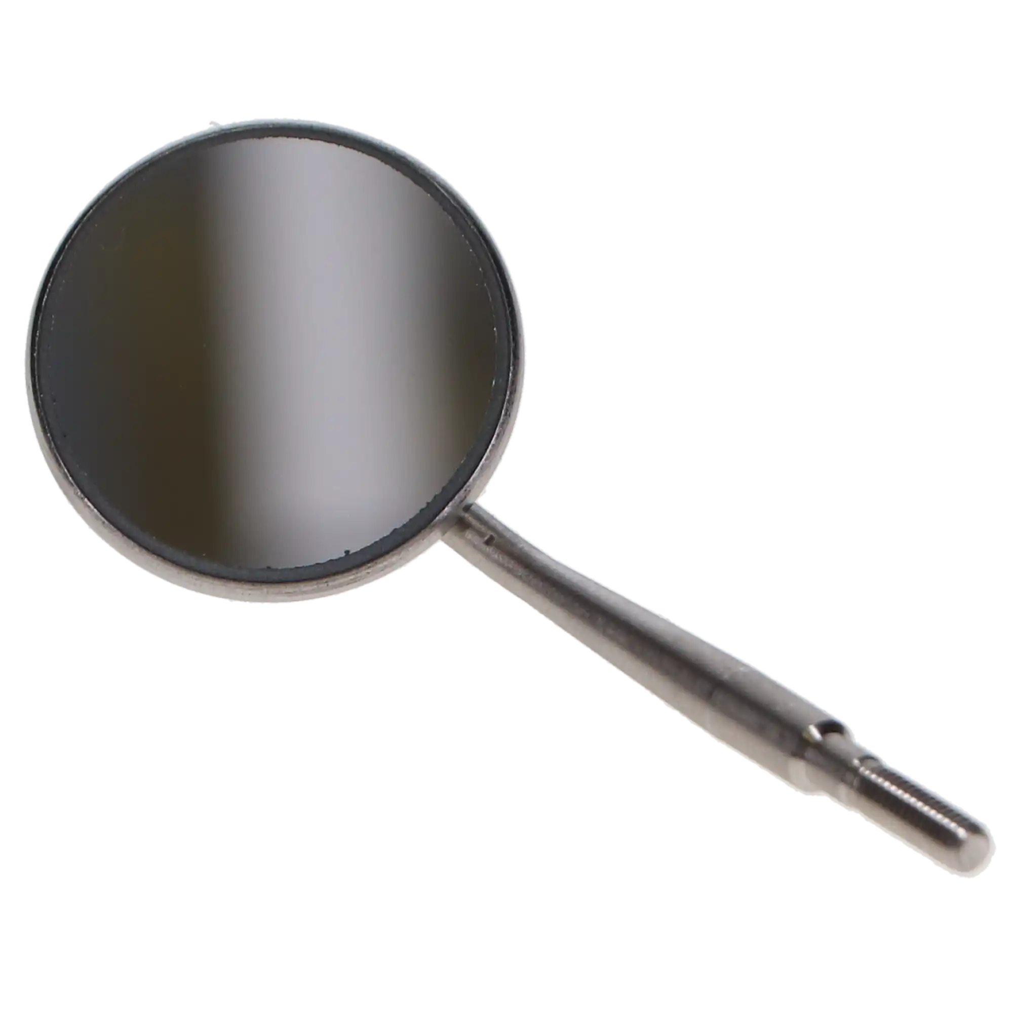 Crystal HD Stainless-Steel Mirror Head, Cone Socket, #5 (24mm dia.), 12/Pk, 50R381
