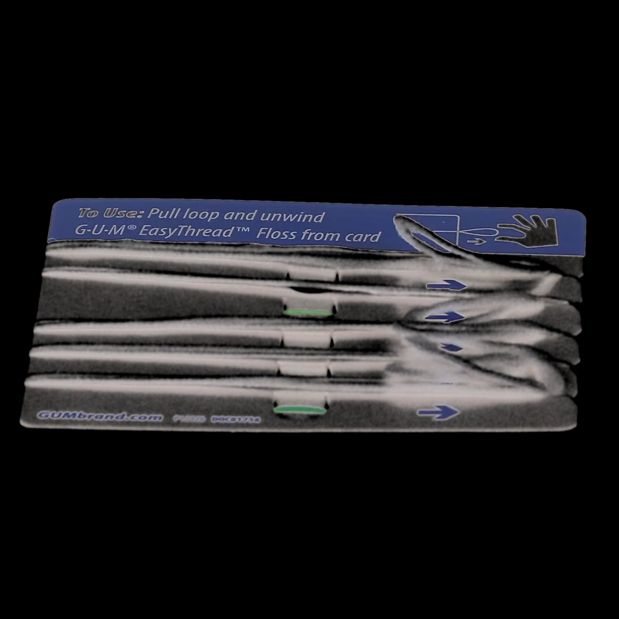 GUM EasyThread Floss Sample Pack, 100 Envelopes, 3200PQ